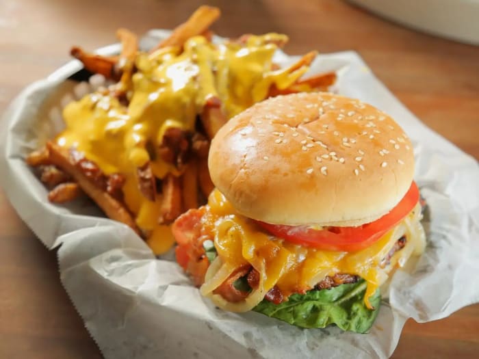 Veg Cheese Burger