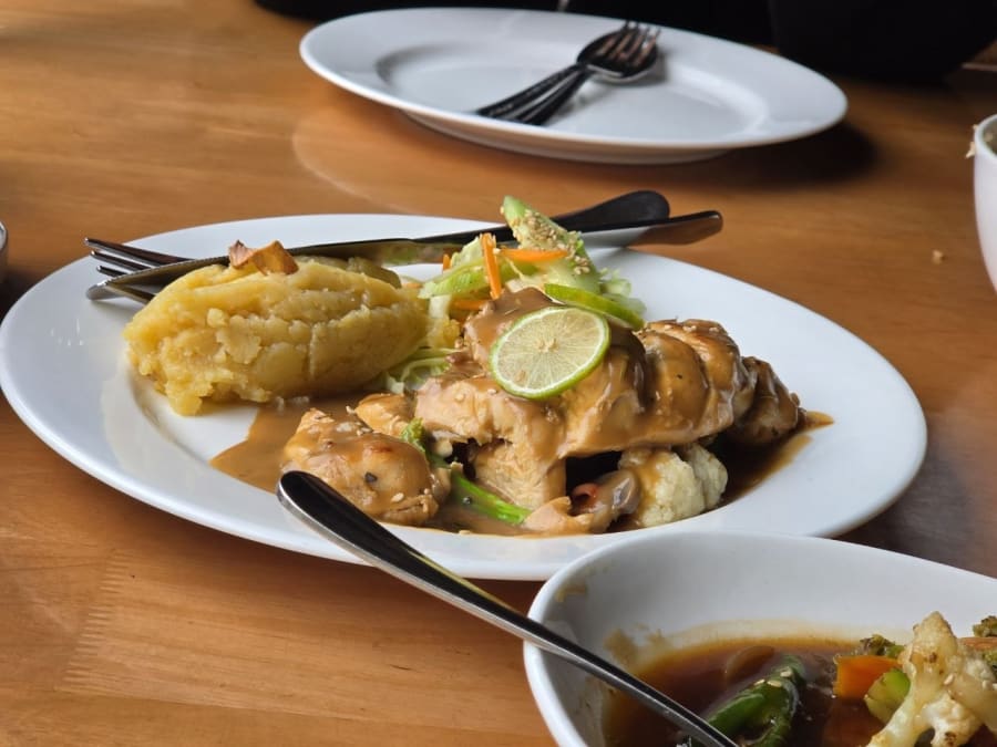 Chicken and mash