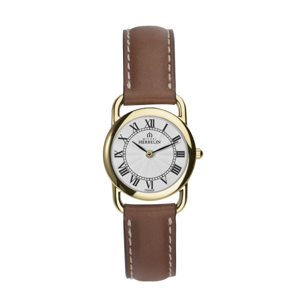 Montre Michel Herbelin EQUINOXE dorée Bijouterie DAMAY Clivia