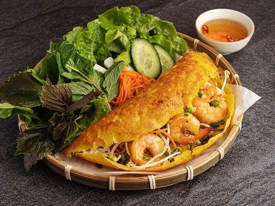 Bánh xèo tại Bếp UIT