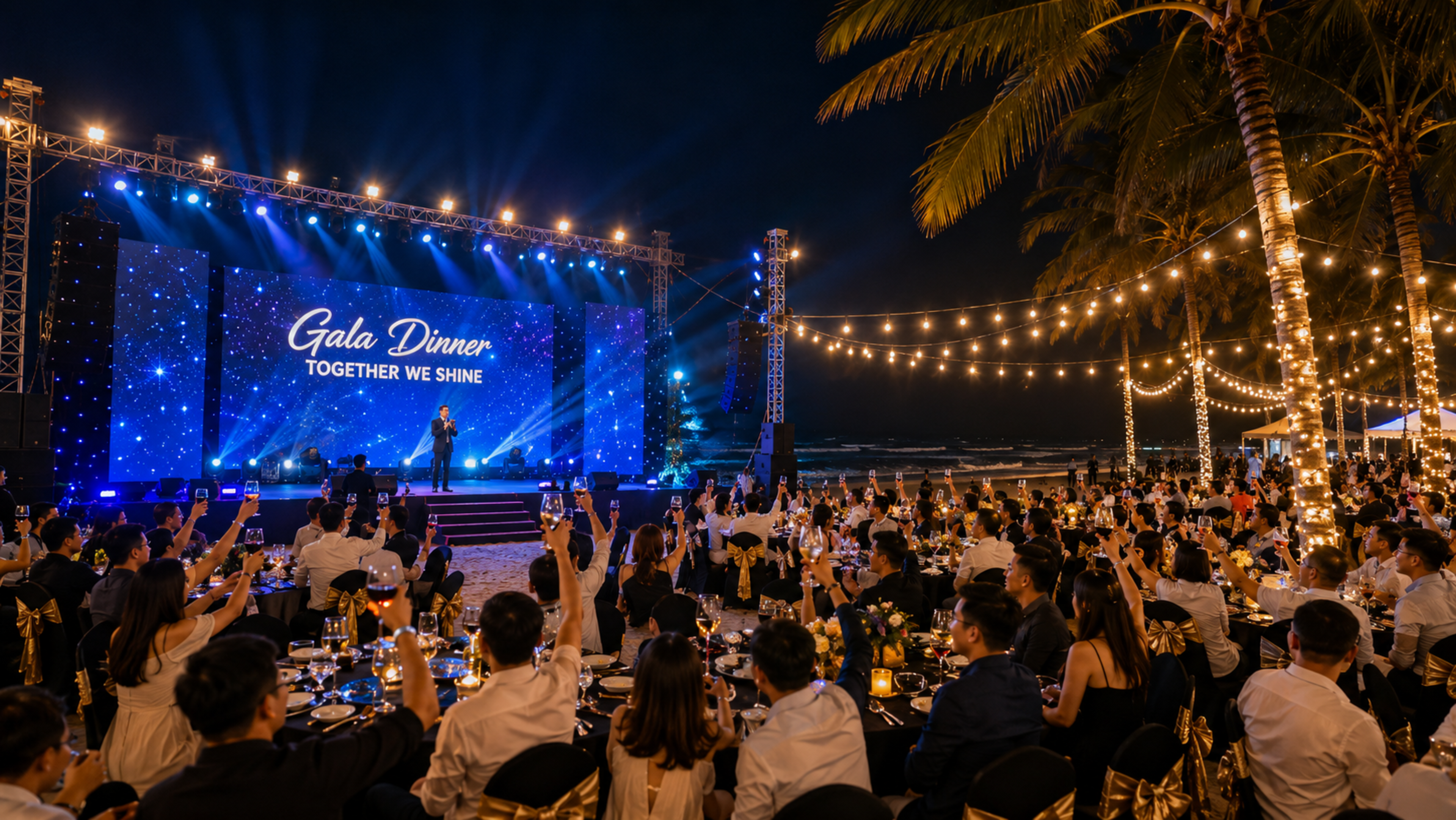 Xu Hướng Year End Party 2026: Đưa Tiệc Tổng Kết Doanh Nghiệp Ra Biển Lớn