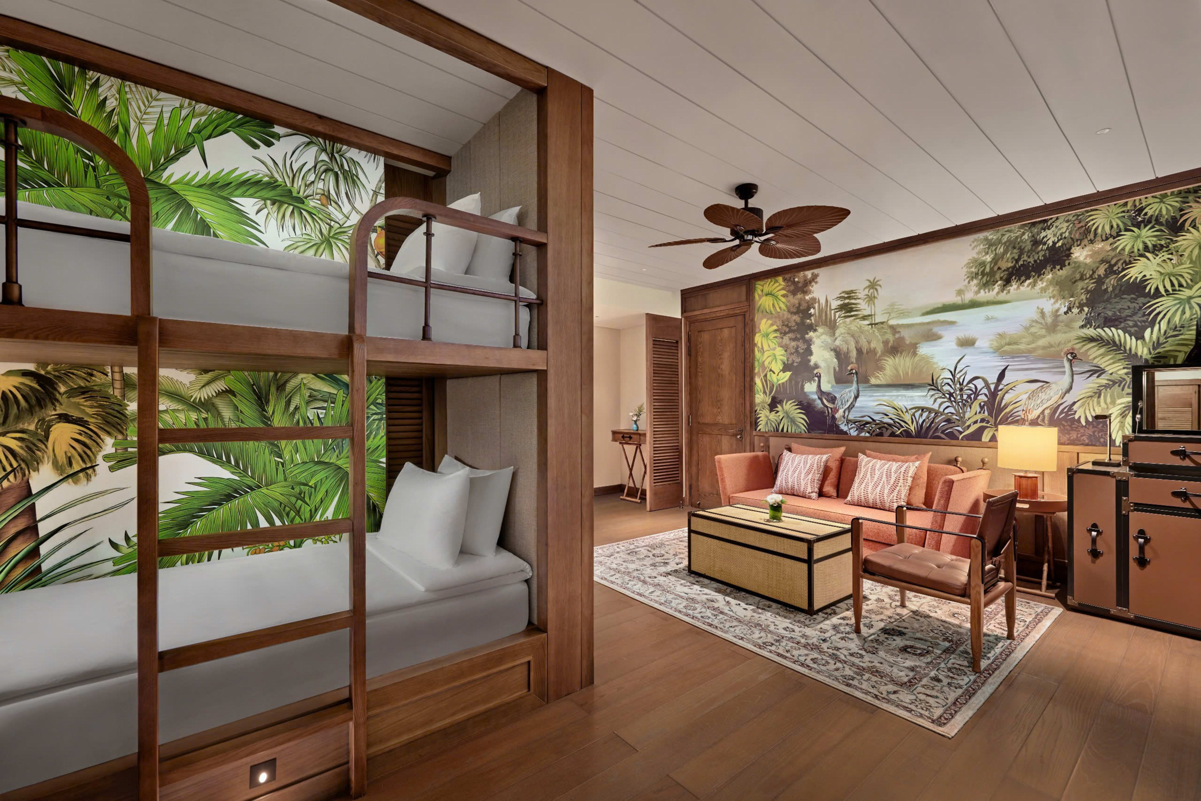 Executive Family Suite With Seaview and Bunk Beds