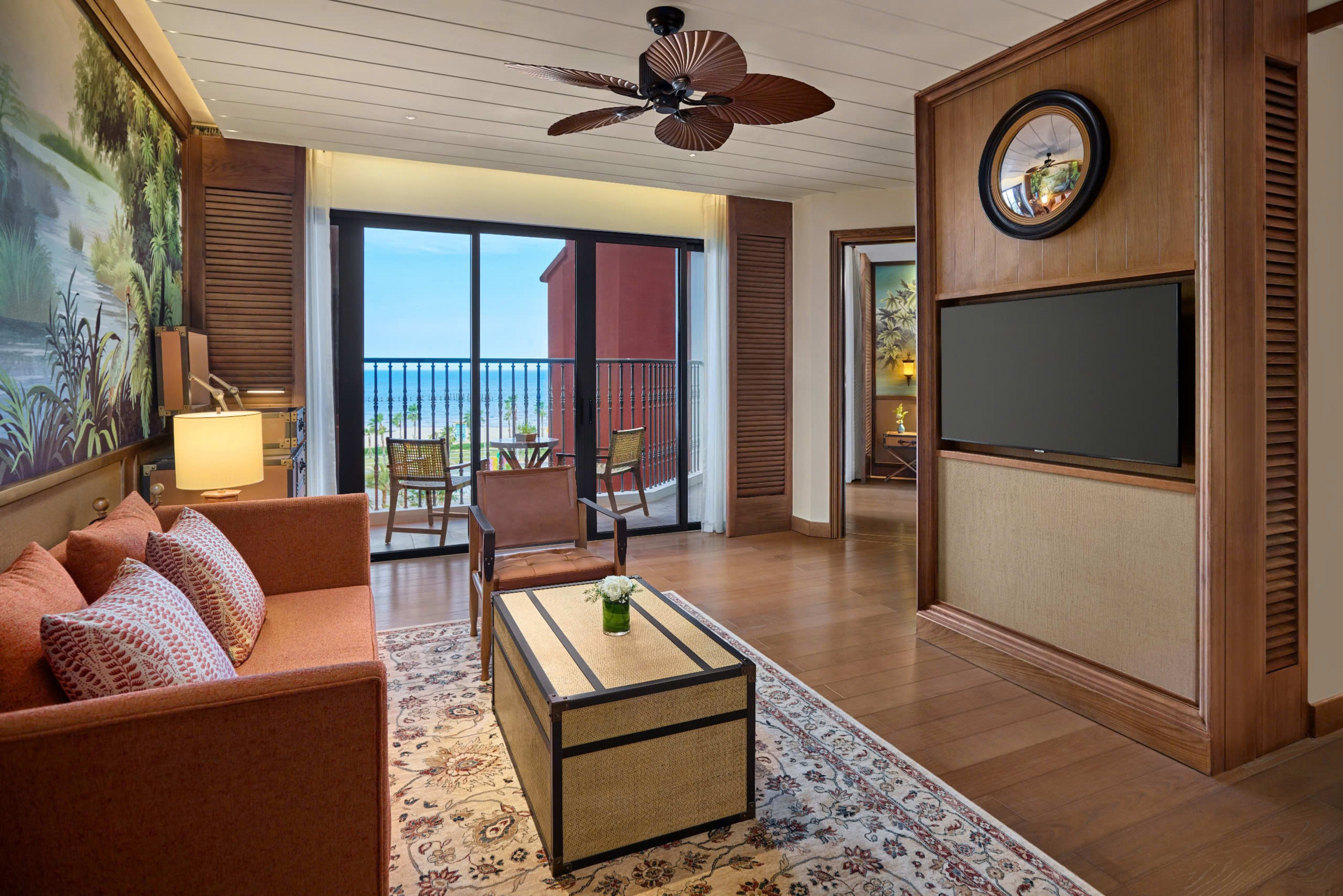 Executive Family Suite With Seaview and Bunk Beds