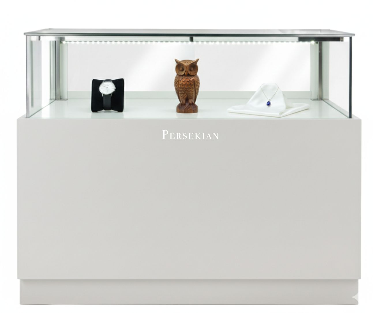 Glass Showcase with LED Lighting - view 2