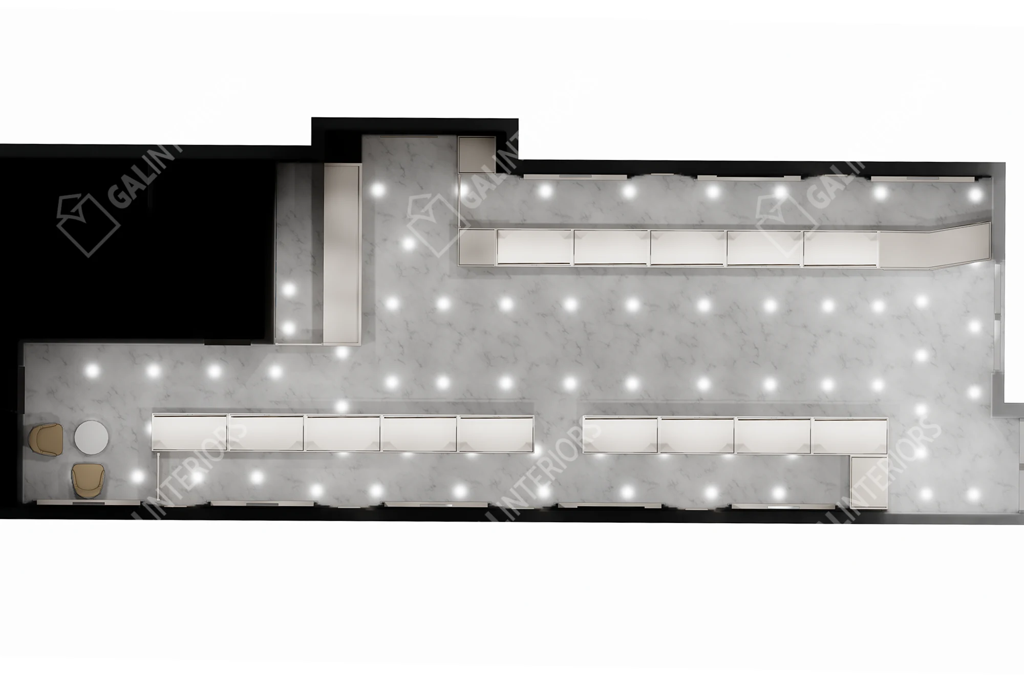 MILANO JEWELERS — 3D Interior Visualization by Gal Interiors, photo 11