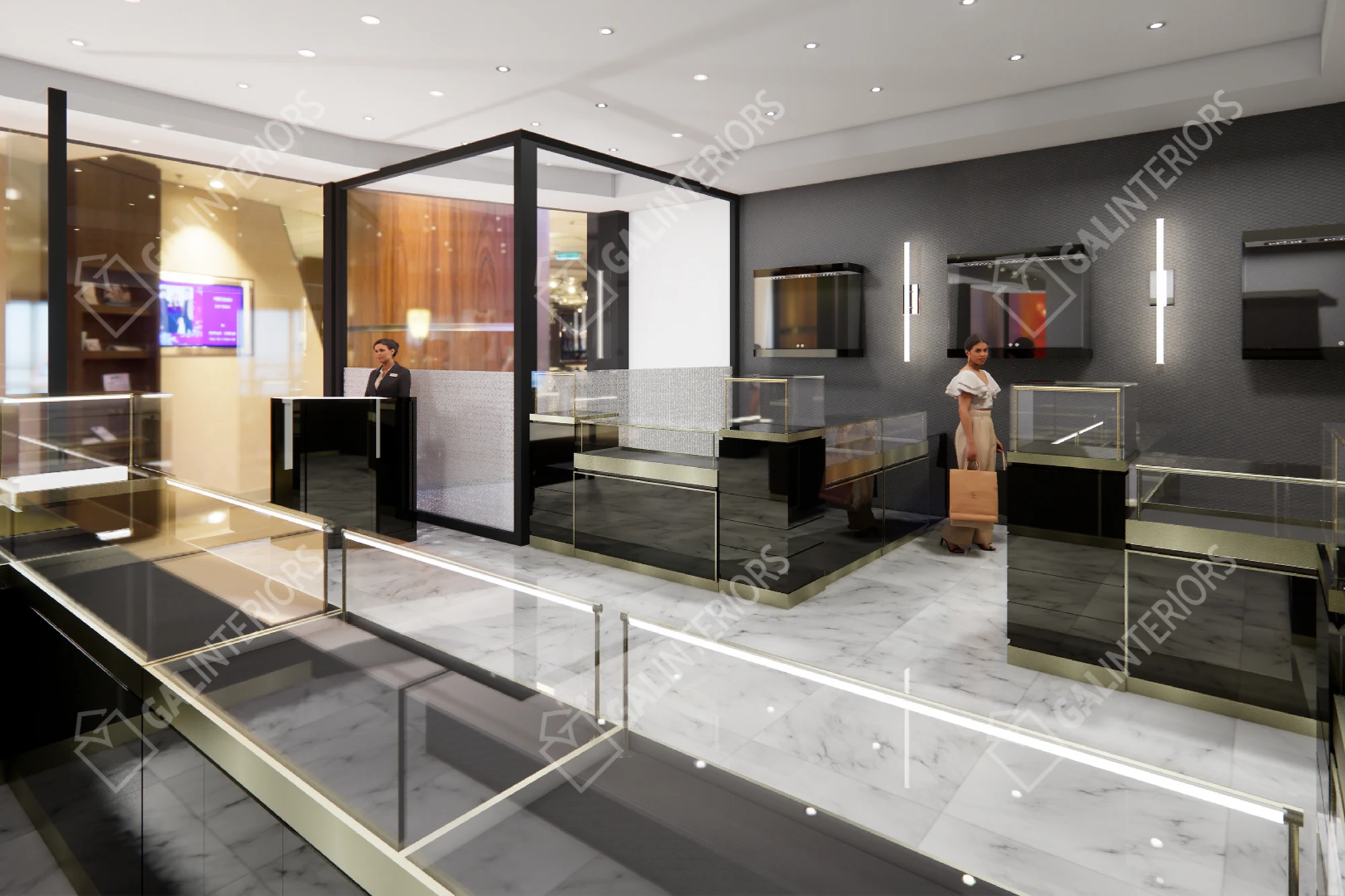 A&M CUSTOM JEWELLERY — 3D Interior Visualization by Gal Interiors, photo 5