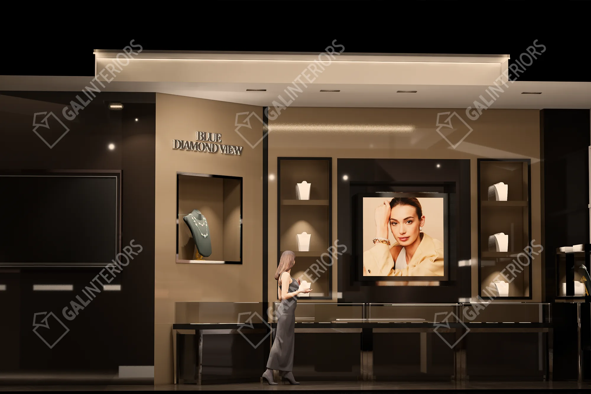 BLUE DIAMOND VIEW — 3D Interior Visualization by Gal Interiors, photo 3