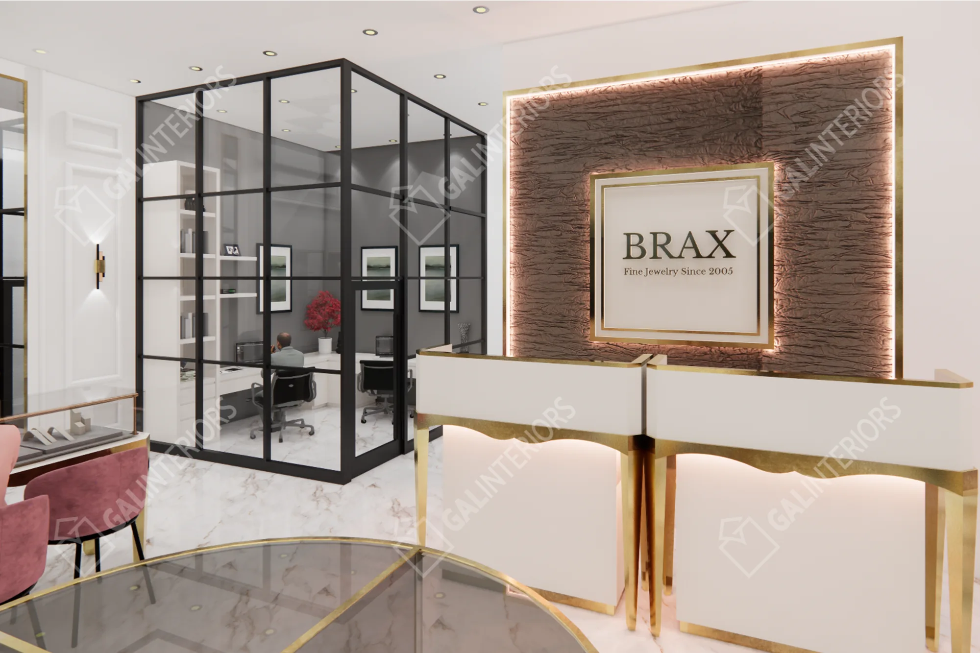 BRAX FINE JEWELRY — 3D Interior Visualization by Gal Interiors, photo 20