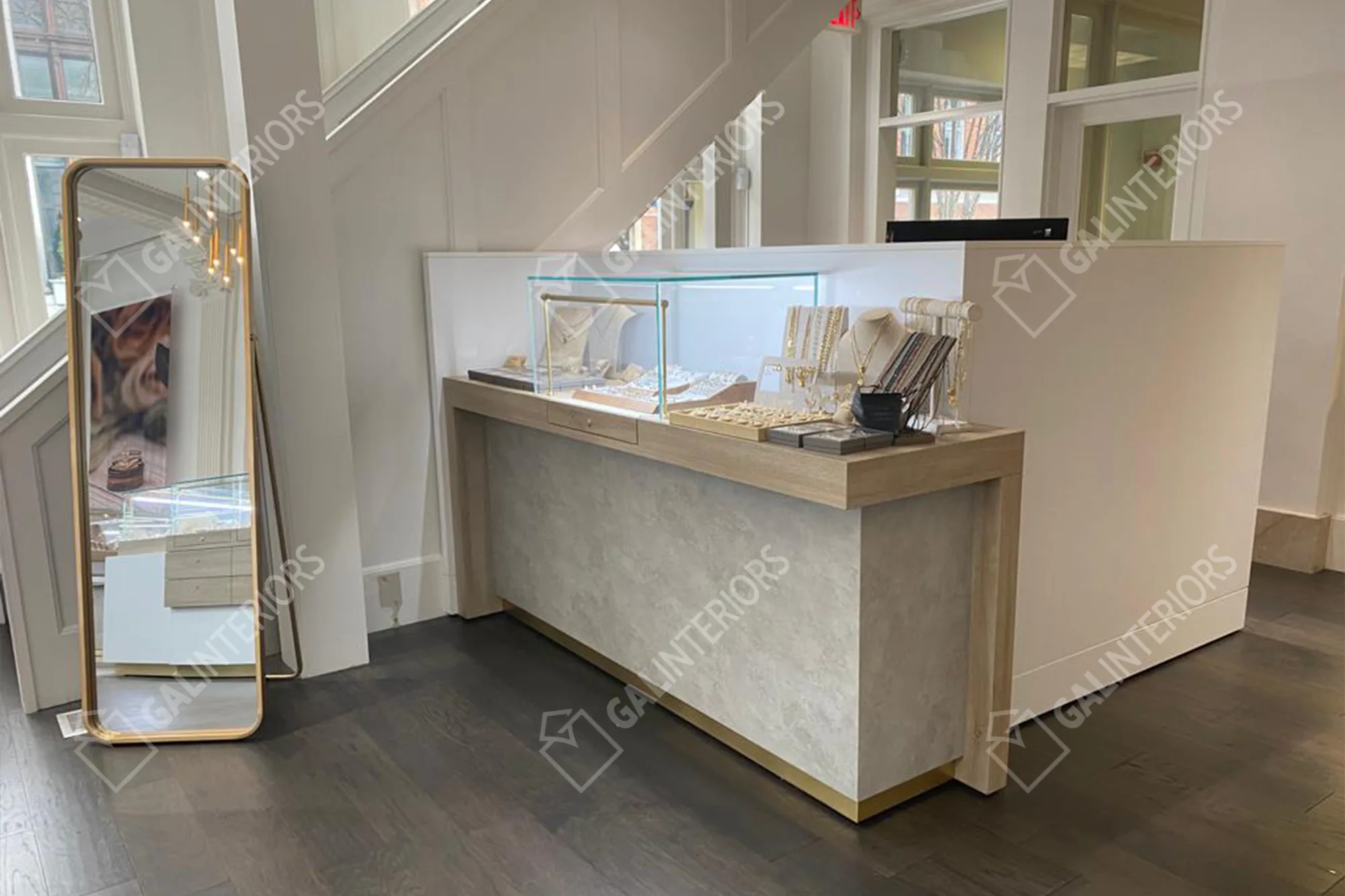 COLONIAL JEWELERS — Jewelry Store Interior Design by Gal Interiors, photo 3