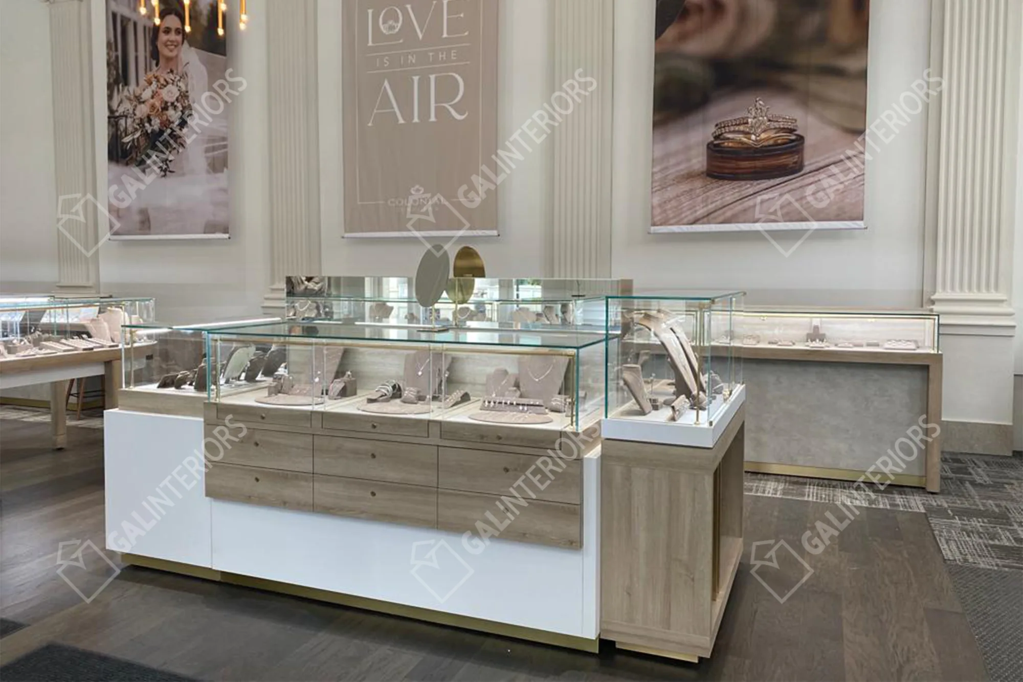 COLONIAL JEWELERS — Jewelry Store Interior Design by Gal Interiors, photo 4