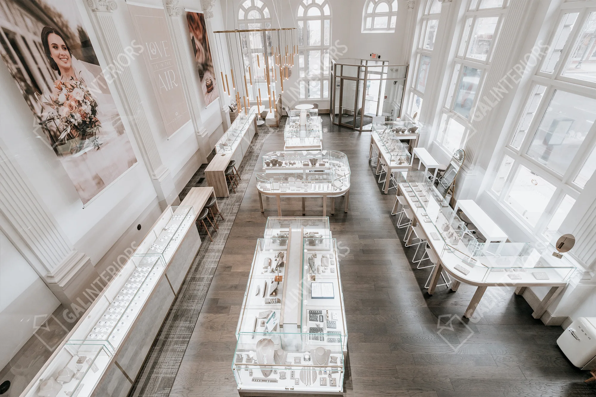 COLONIAL JEWELERS — Jewelry Store Interior Design by Gal Interiors, photo 9