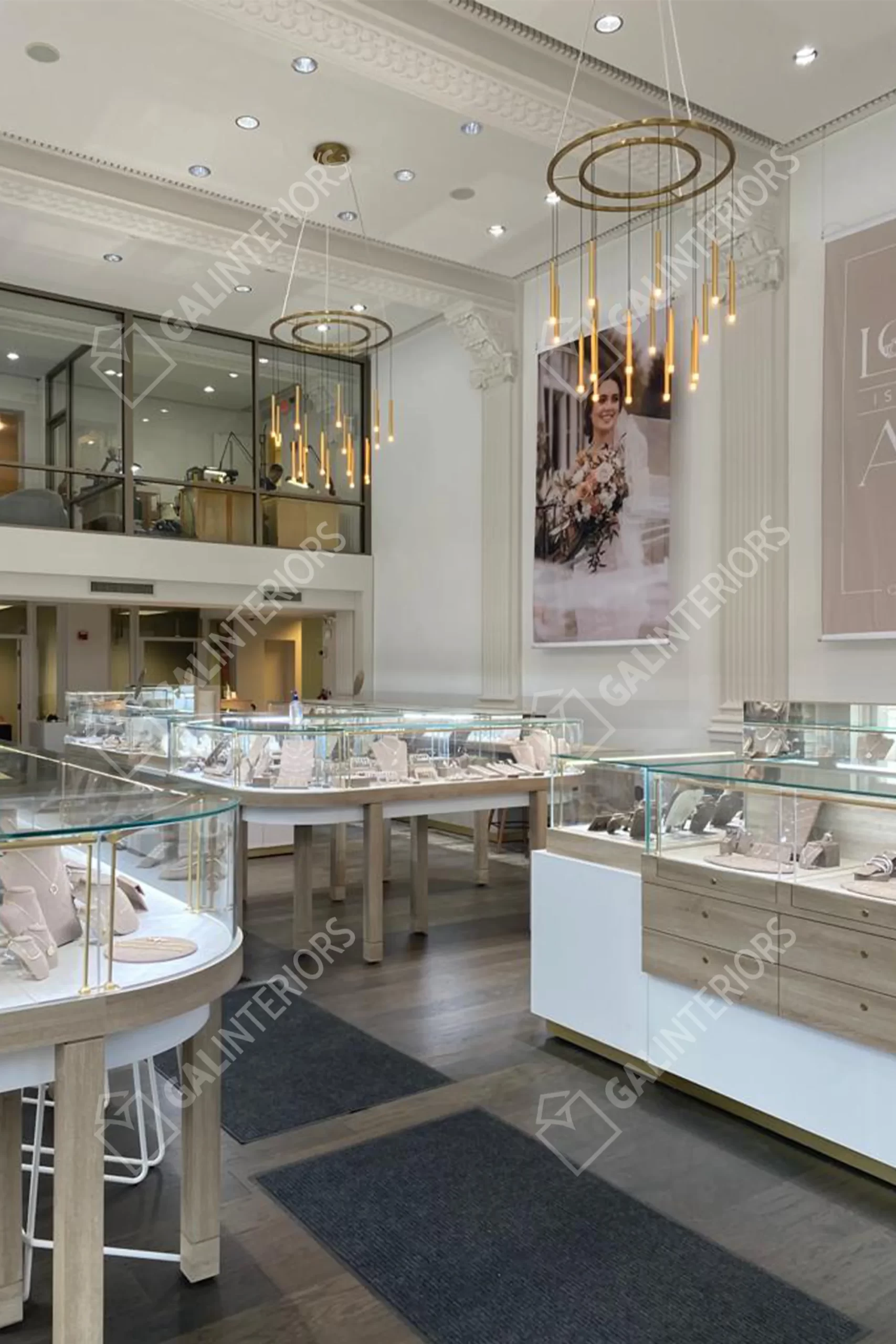 COLONIAL JEWELERS — Jewelry Store Interior Design by Gal Interiors, photo 8