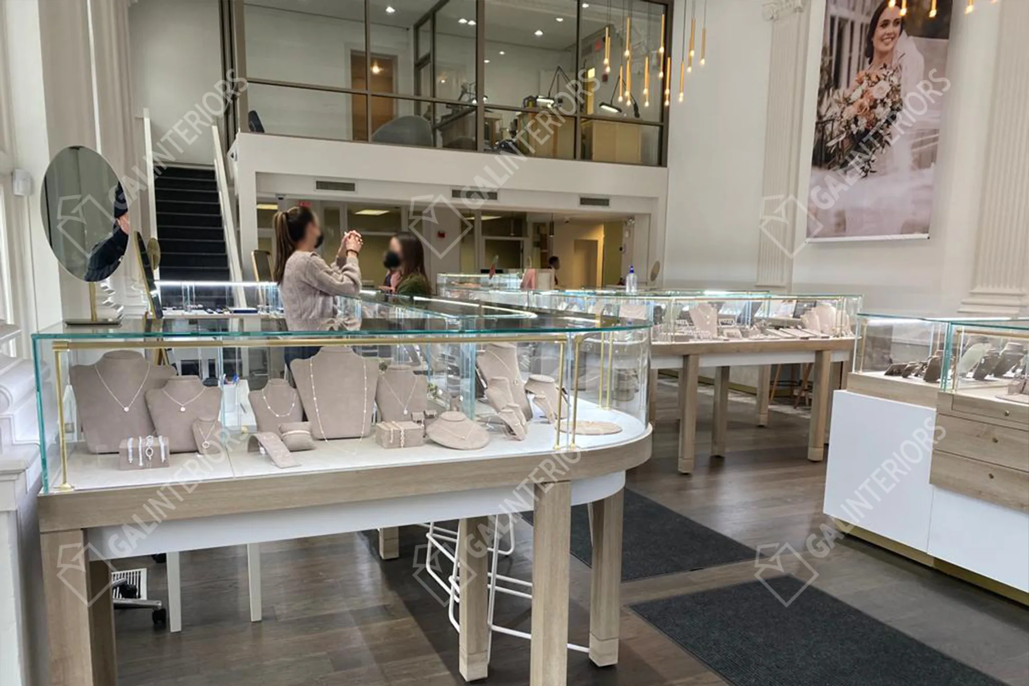 COLONIAL JEWELERS — Jewelry Store Interior Design by Gal Interiors, photo 10