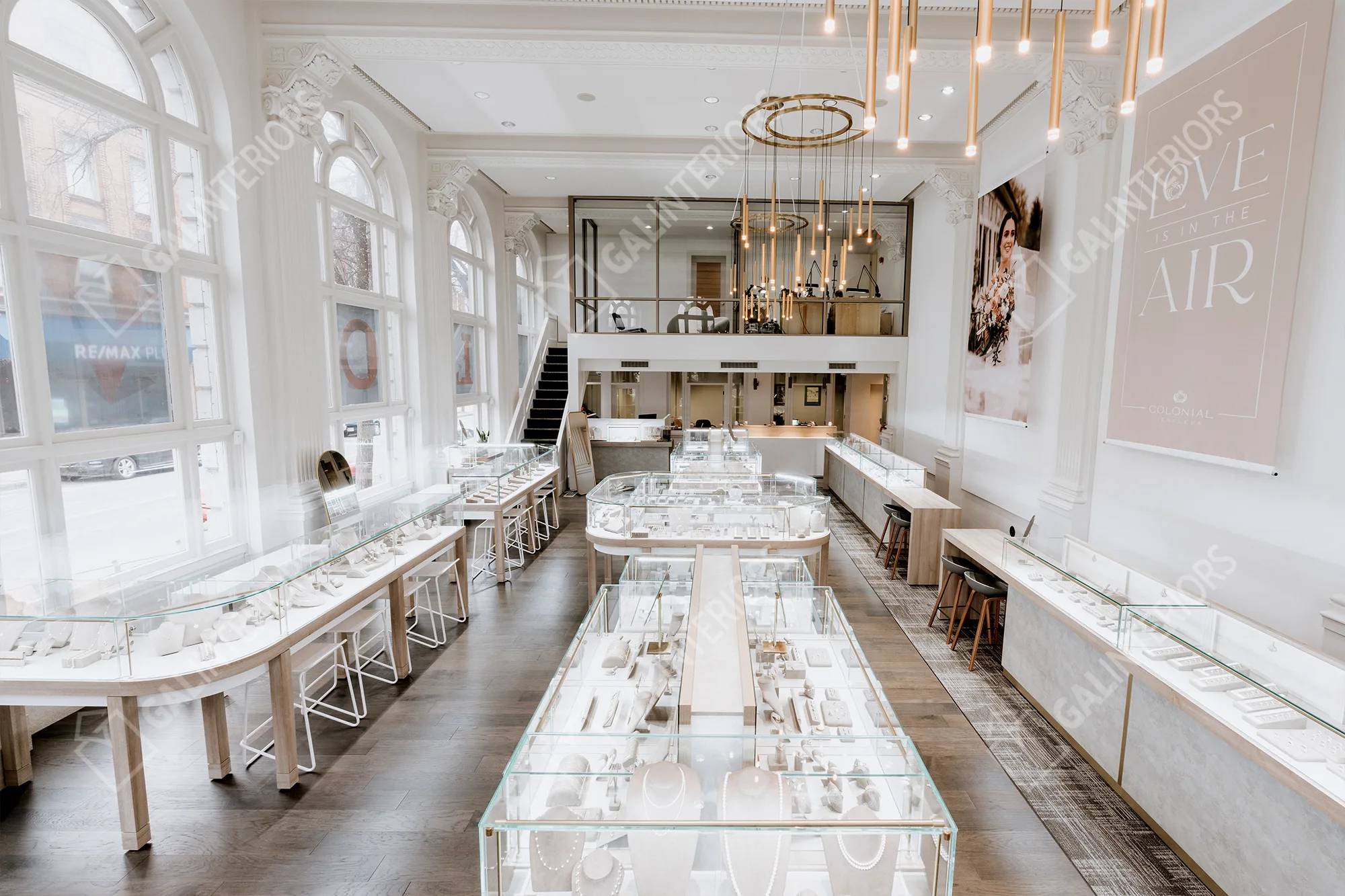 COLONIAL JEWELERS — Jewelry Store Interior Design by Gal Interiors, photo 11