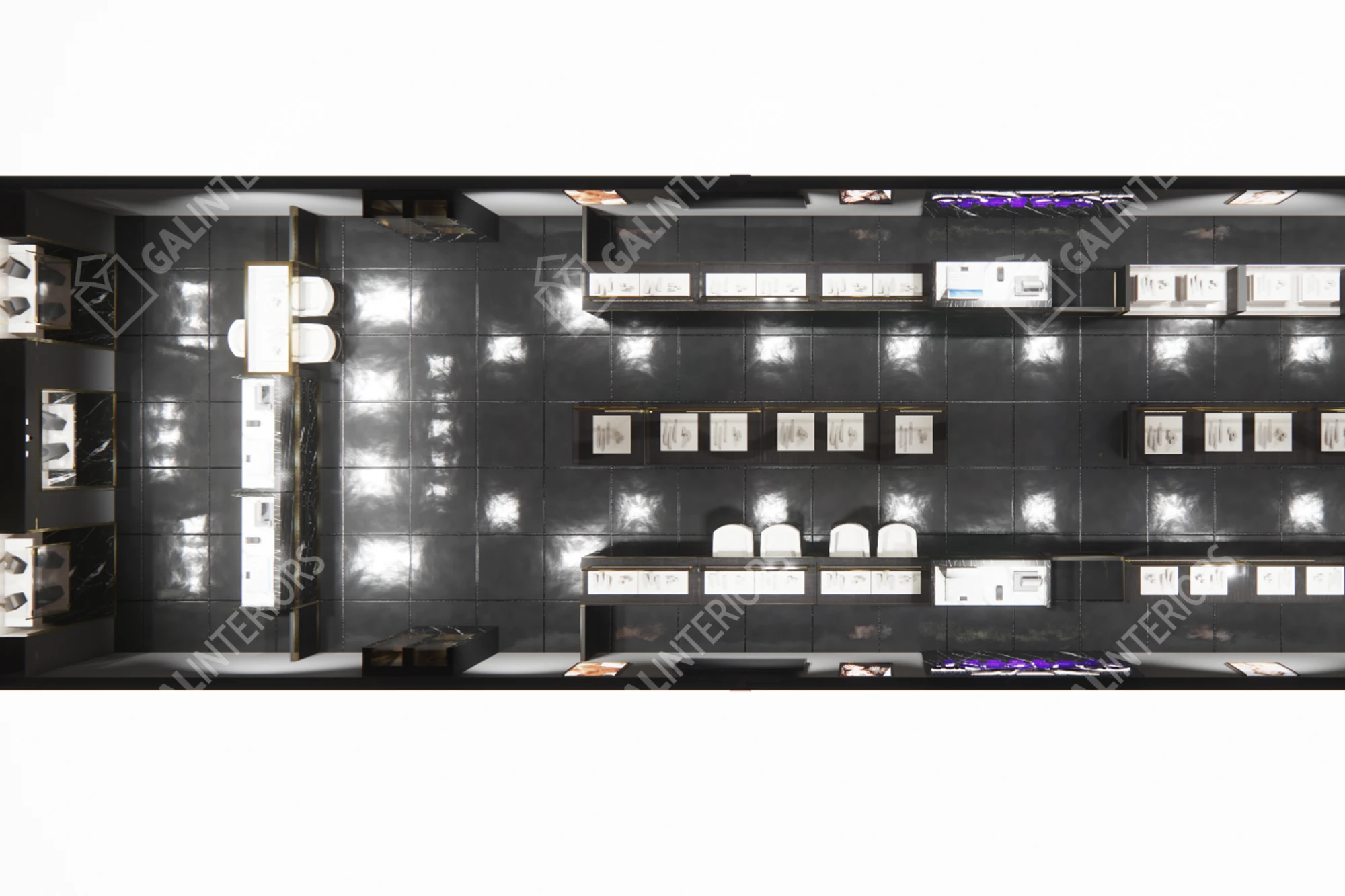 CRESCENT JEWELERS — 3D Interior Visualization by Gal Interiors, photo 9