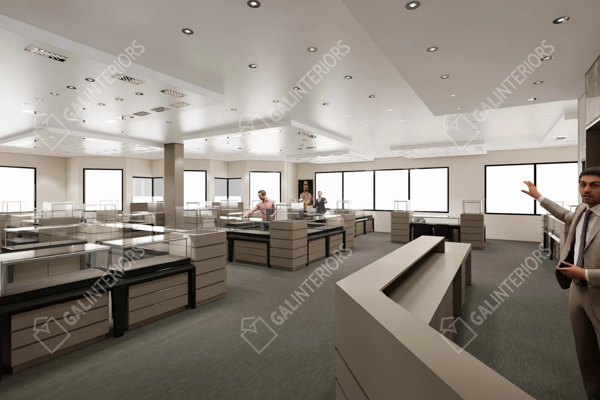 MORGAN'S JEWELRY — 3D Interior Visualization by Gal Interiors, photo 13
