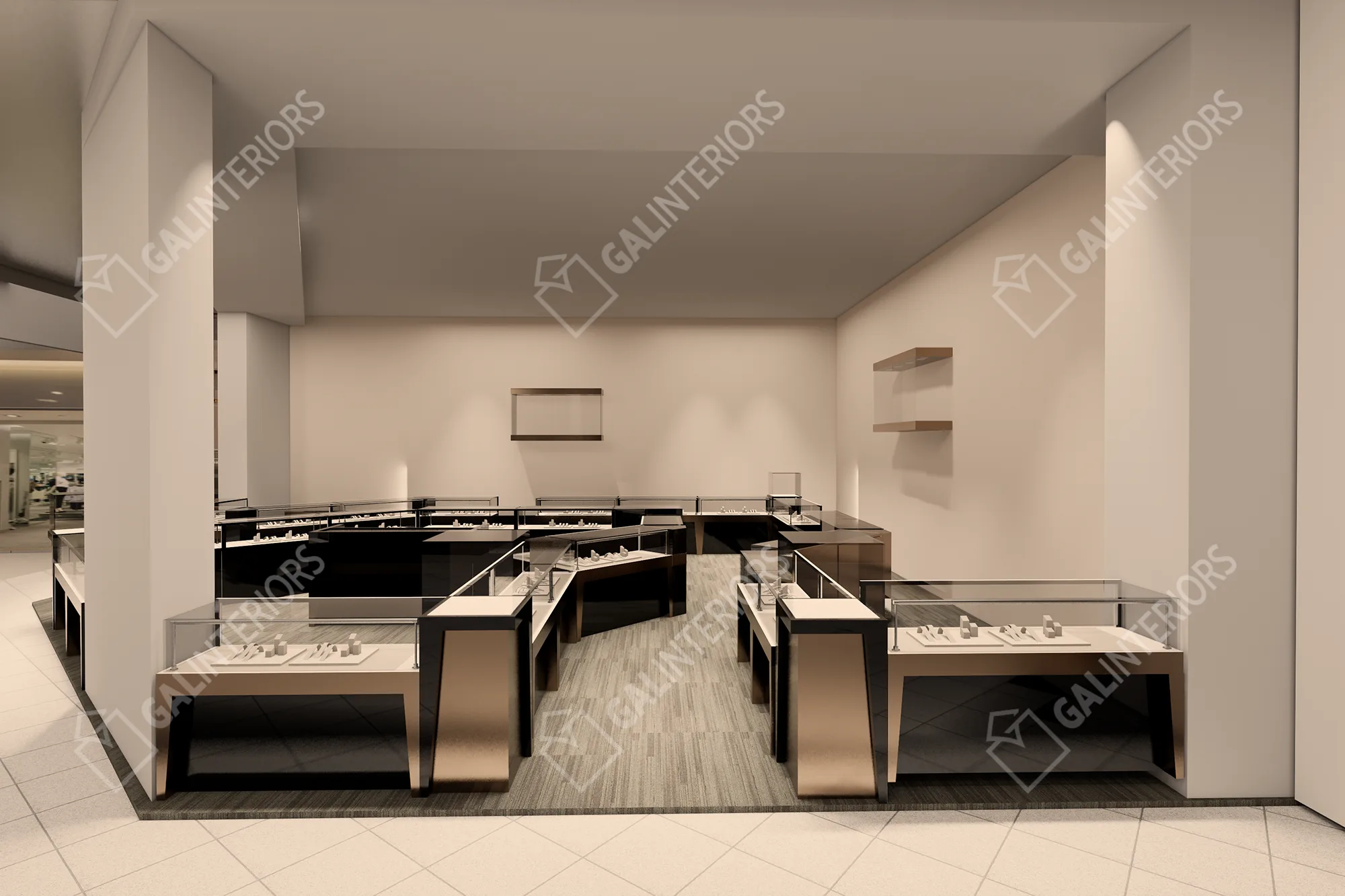 DIAMOND JEWELERS — 3D Interior Visualization by Gal Interiors, photo 9
