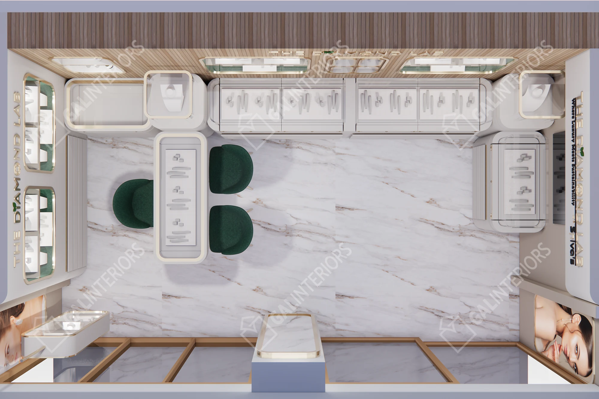 THE DIAMOND LAB - NOORD / ARUBA — 3D Interior Visualization by Gal Interiors, photo 5