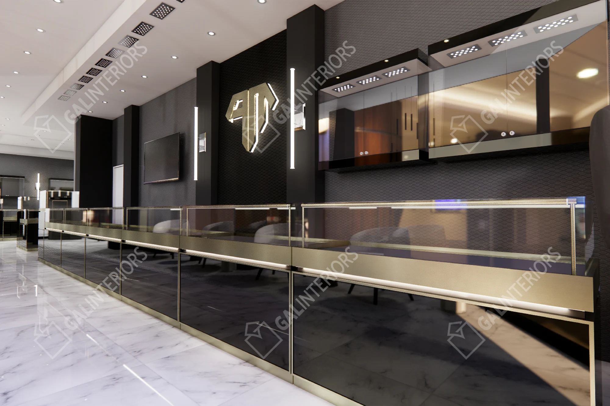 A&M CUSTOM JEWELLERY — 3D Interior Visualization by Gal Interiors, photo 6