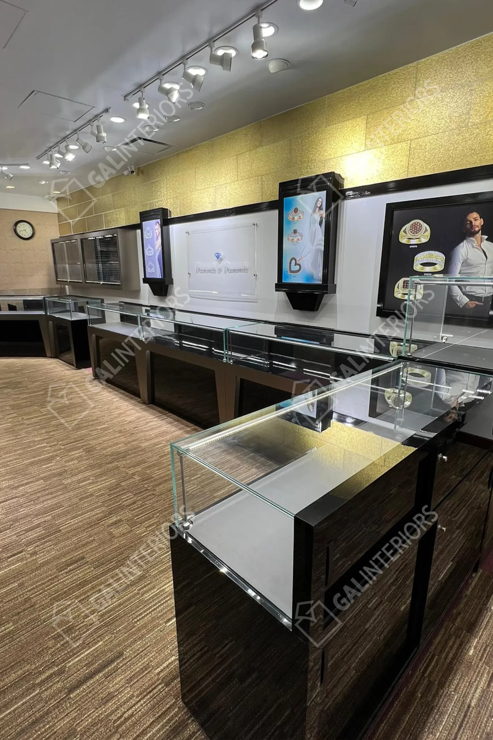 DIAMONDS & DIAMONDS — Jewelry Store Interior Design by Gal Interiors, photo 6