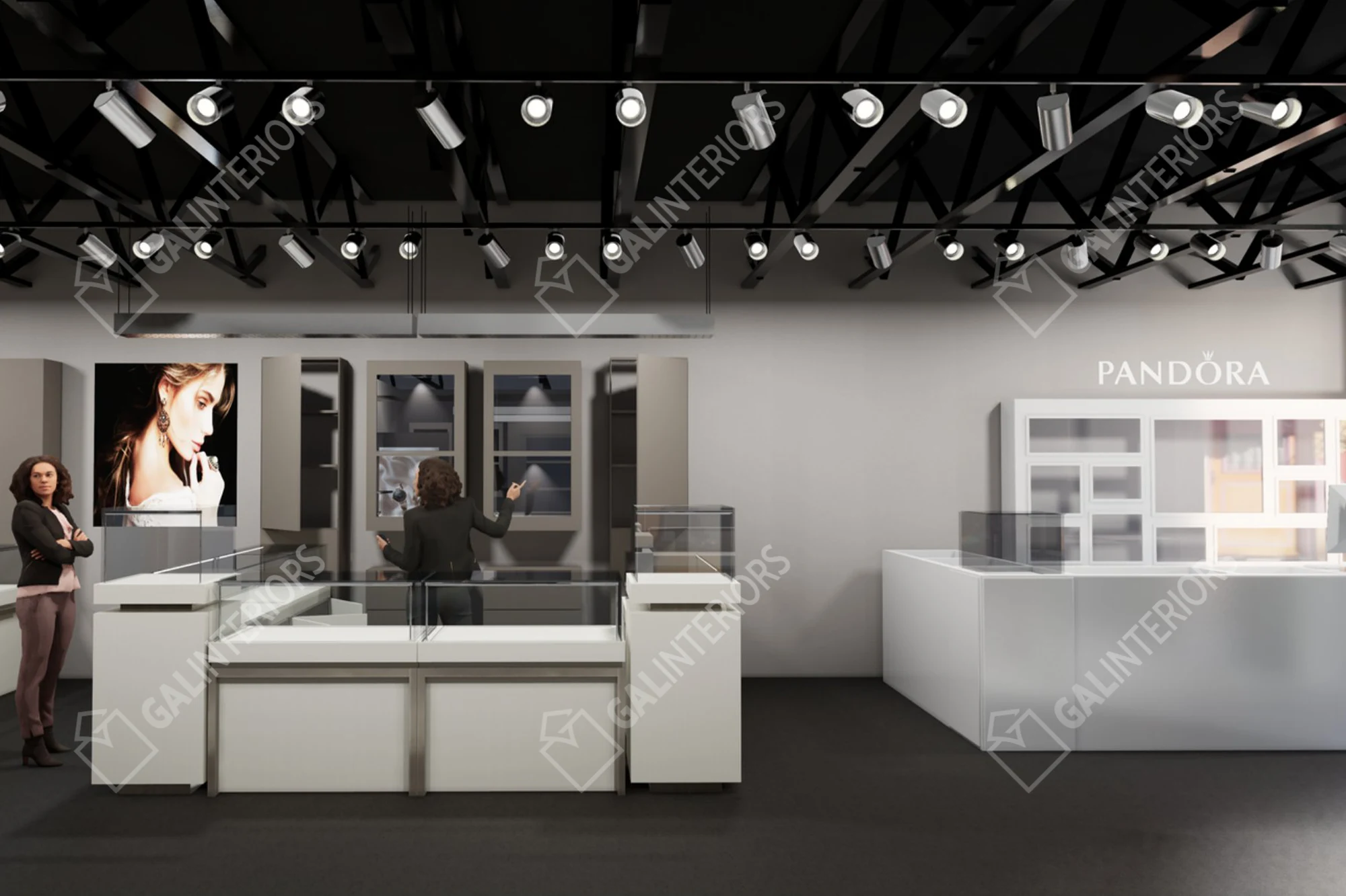 GNM FINE JEWELLERS — 3D Interior Visualization by Gal Interiors, photo 20