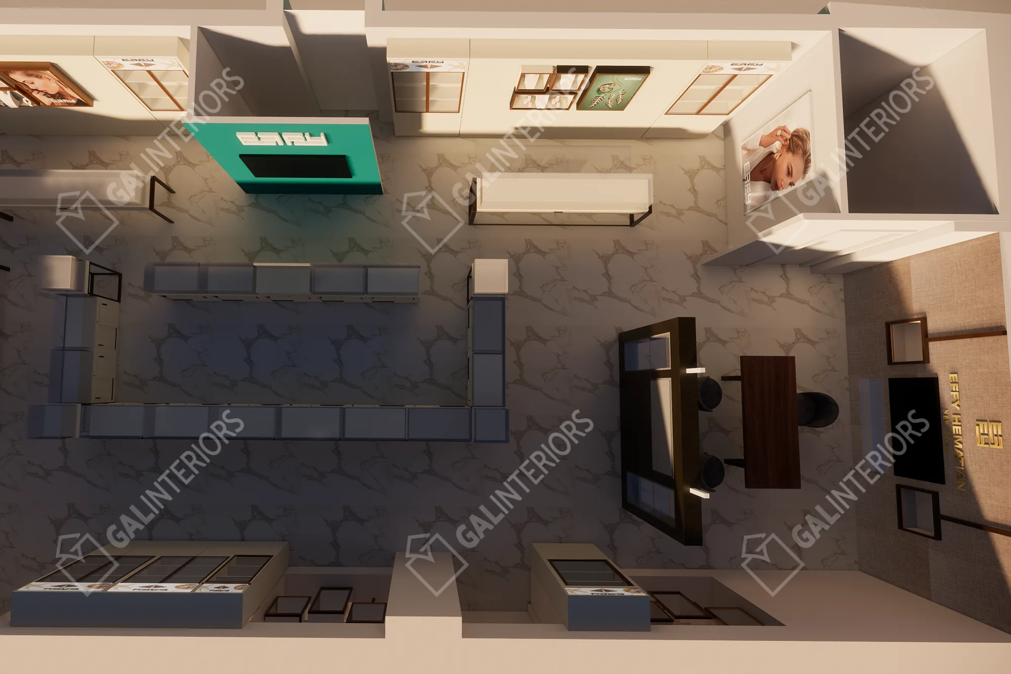 EFFY JEWELRY — 3D Interior Visualization by Gal Interiors, photo 5