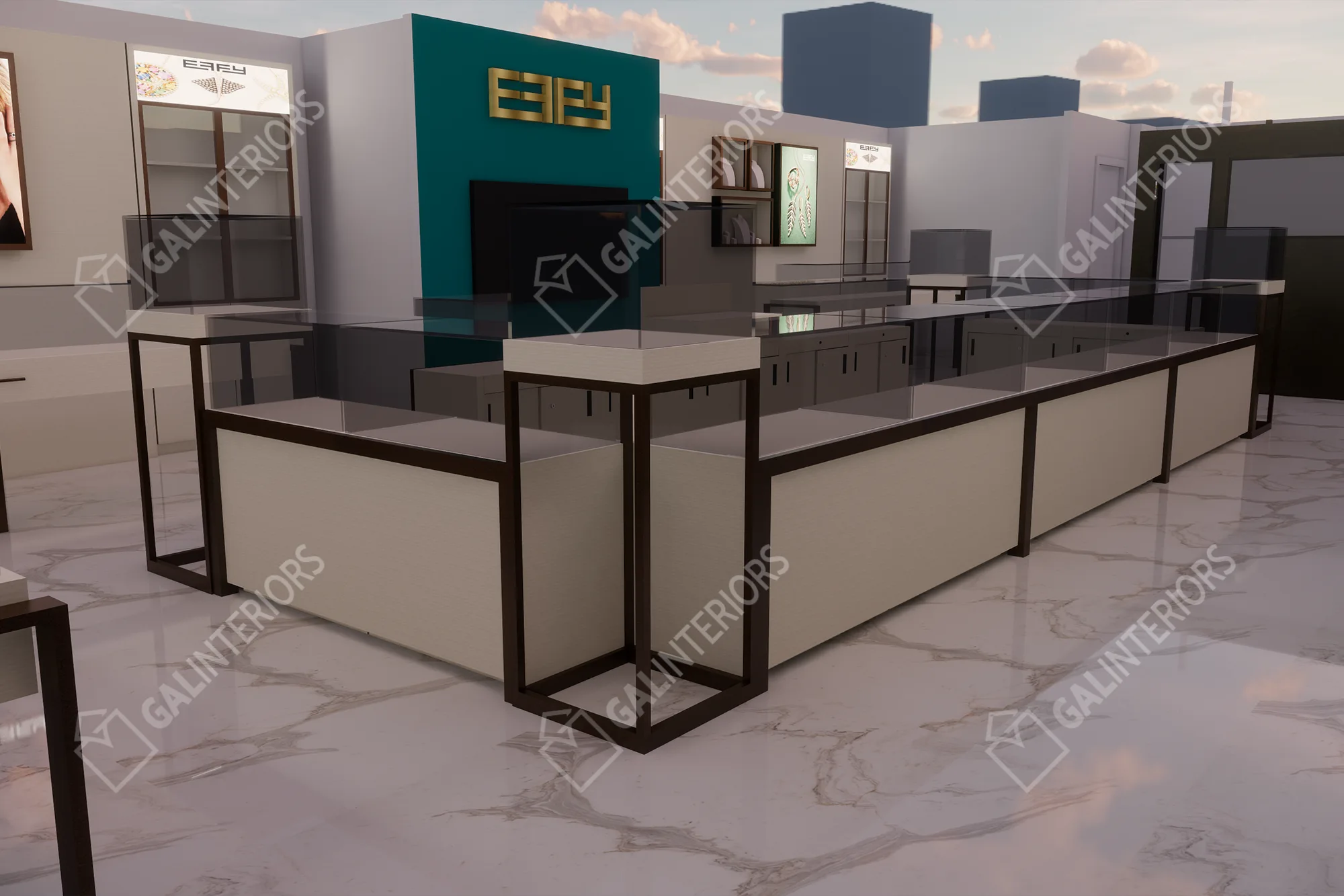 EFFY JEWELRY — 3D Interior Visualization by Gal Interiors, photo 7