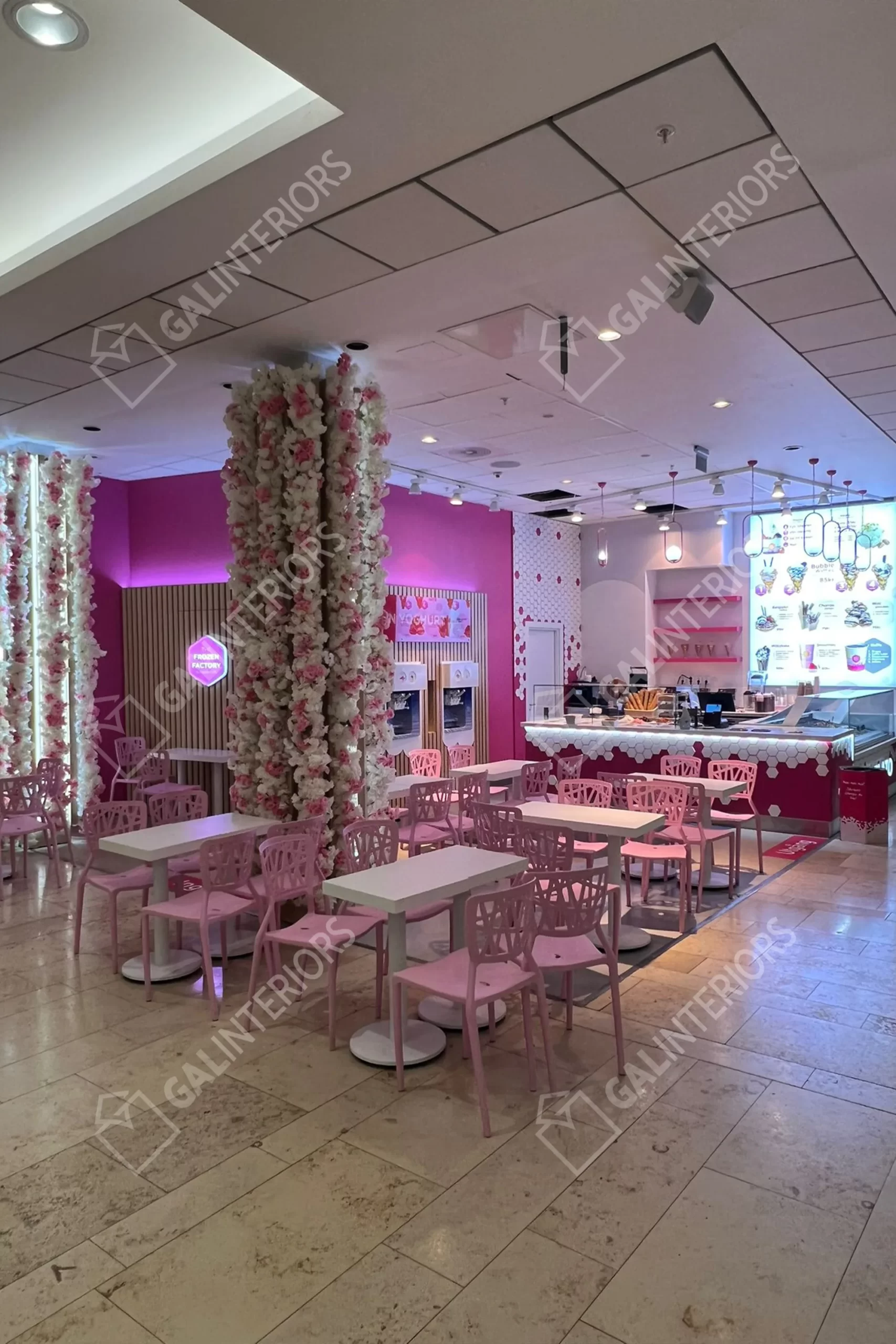 FROZEN YOGURT — 3D Interior Visualization by Gal Interiors, photo 2