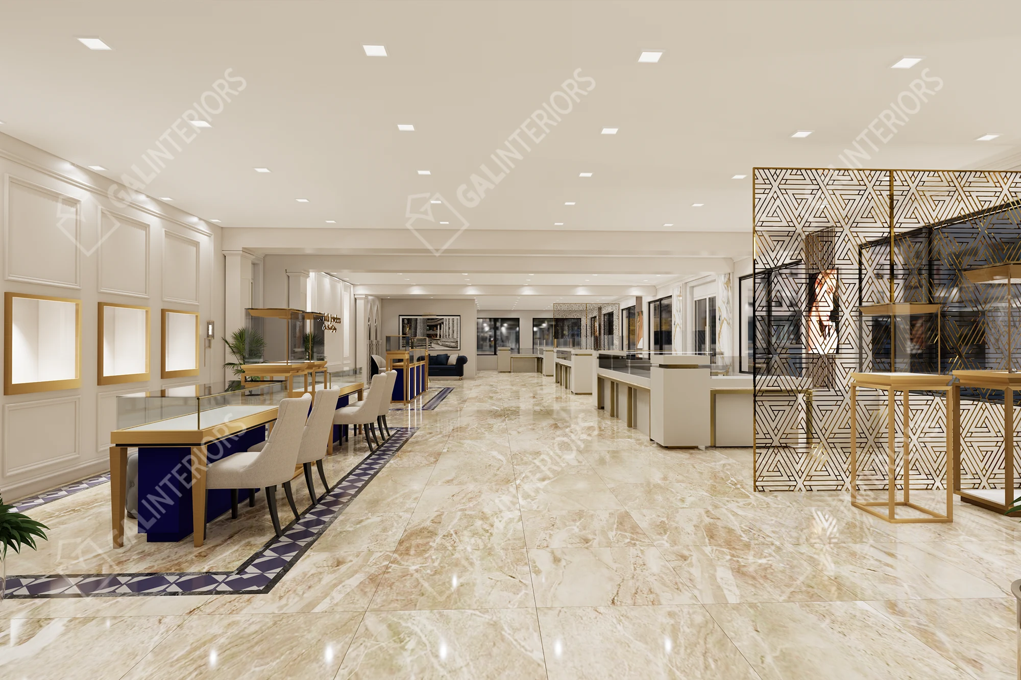 CORINTH JEWELERS — 3D Interior Visualization by Gal Interiors, photo 10