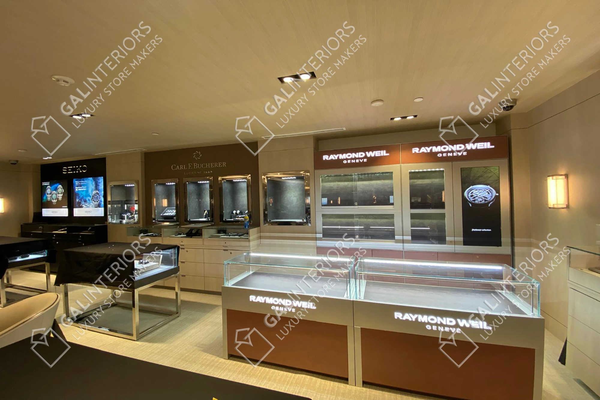 REYMOND WEIL — Jewelry Store Interior Design by Gal Interiors, photo 6