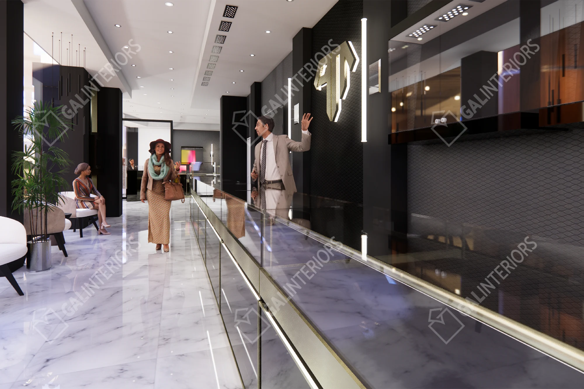 A&M CUSTOM JEWELLERY — 3D Interior Visualization by Gal Interiors, photo 7