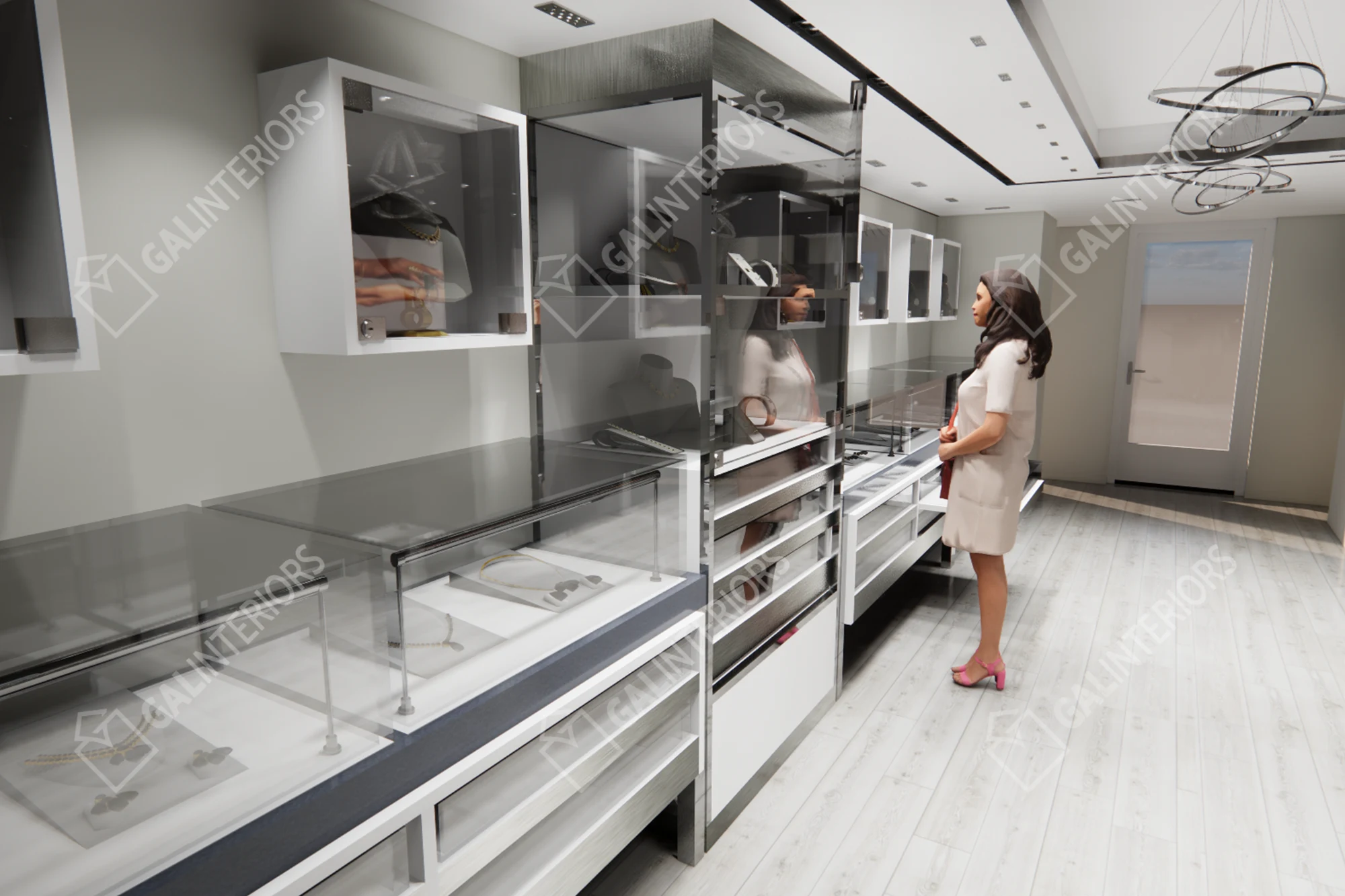 HILLCREST JEWELERS — 3D Interior Visualization by Gal Interiors, photo 10