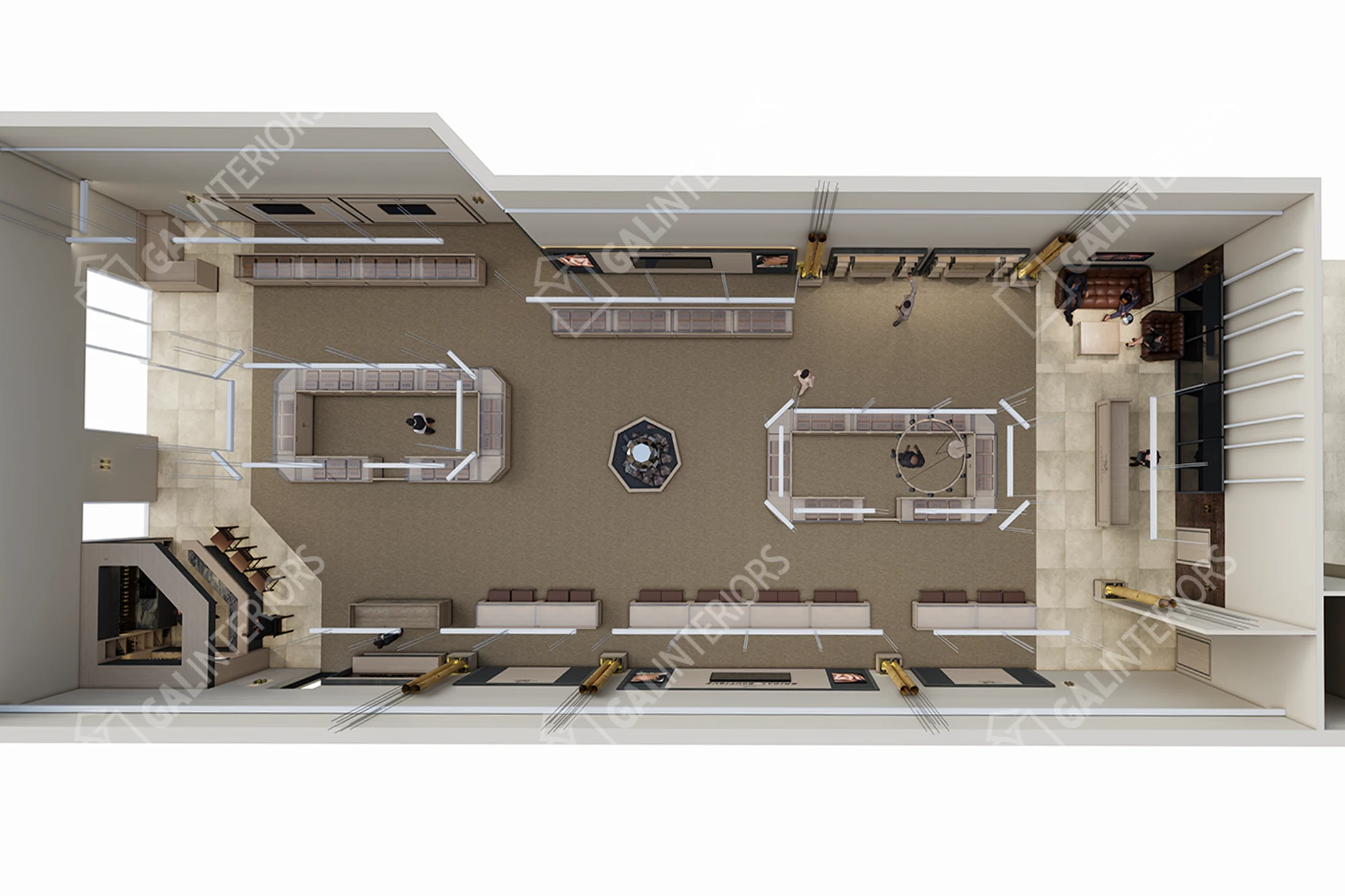 JEWELRY DESIGN CENTER — 3D Interior Visualization by Gal Interiors, photo 28