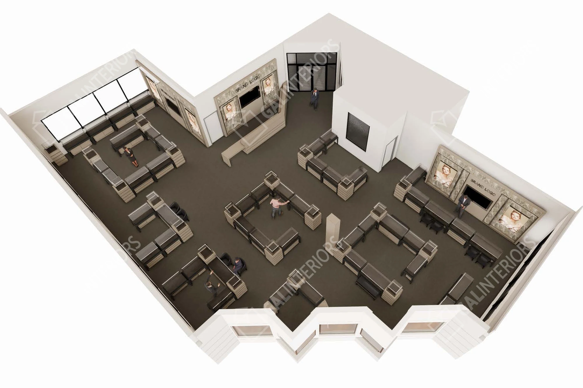 MORGAN'S JEWELRY — 3D Interior Visualization by Gal Interiors, photo 15