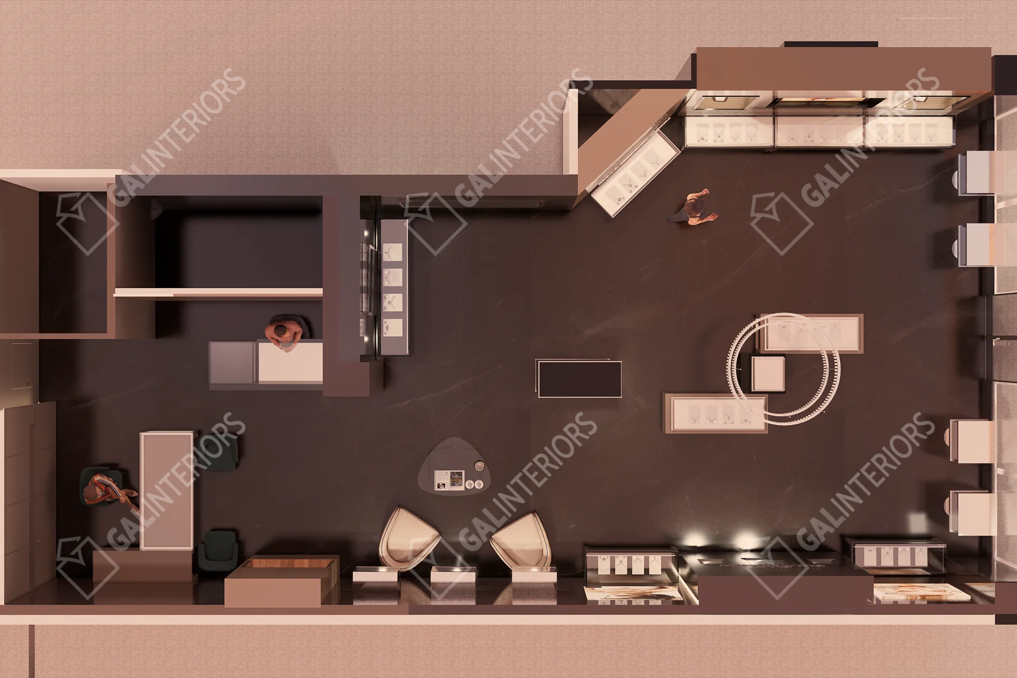 BLUE DIAMOND VIEW — 3D Interior Visualization by Gal Interiors, photo 9