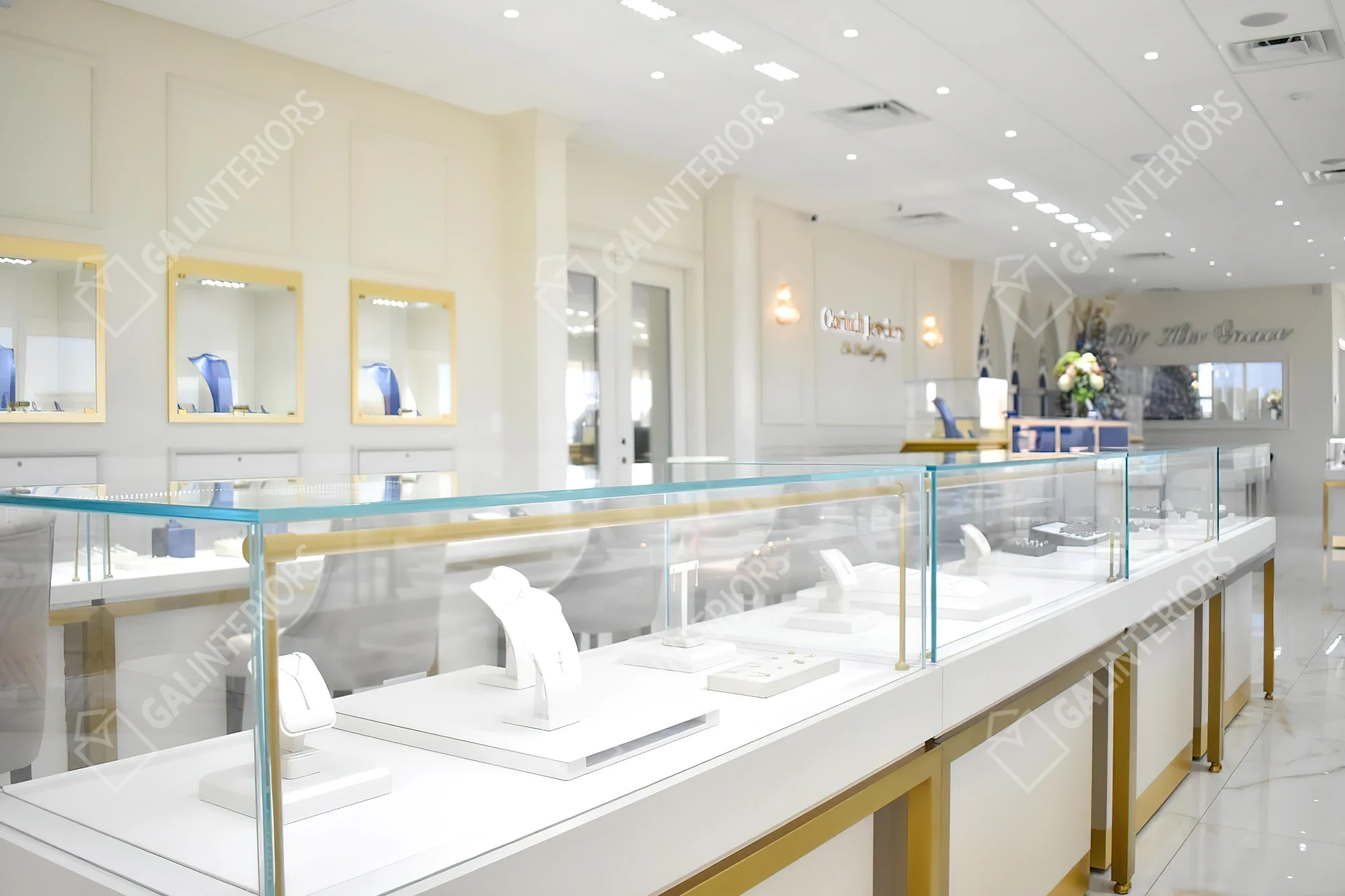 CORINTH JEWELERS — 3D Interior Visualization by Gal Interiors, photo 4
