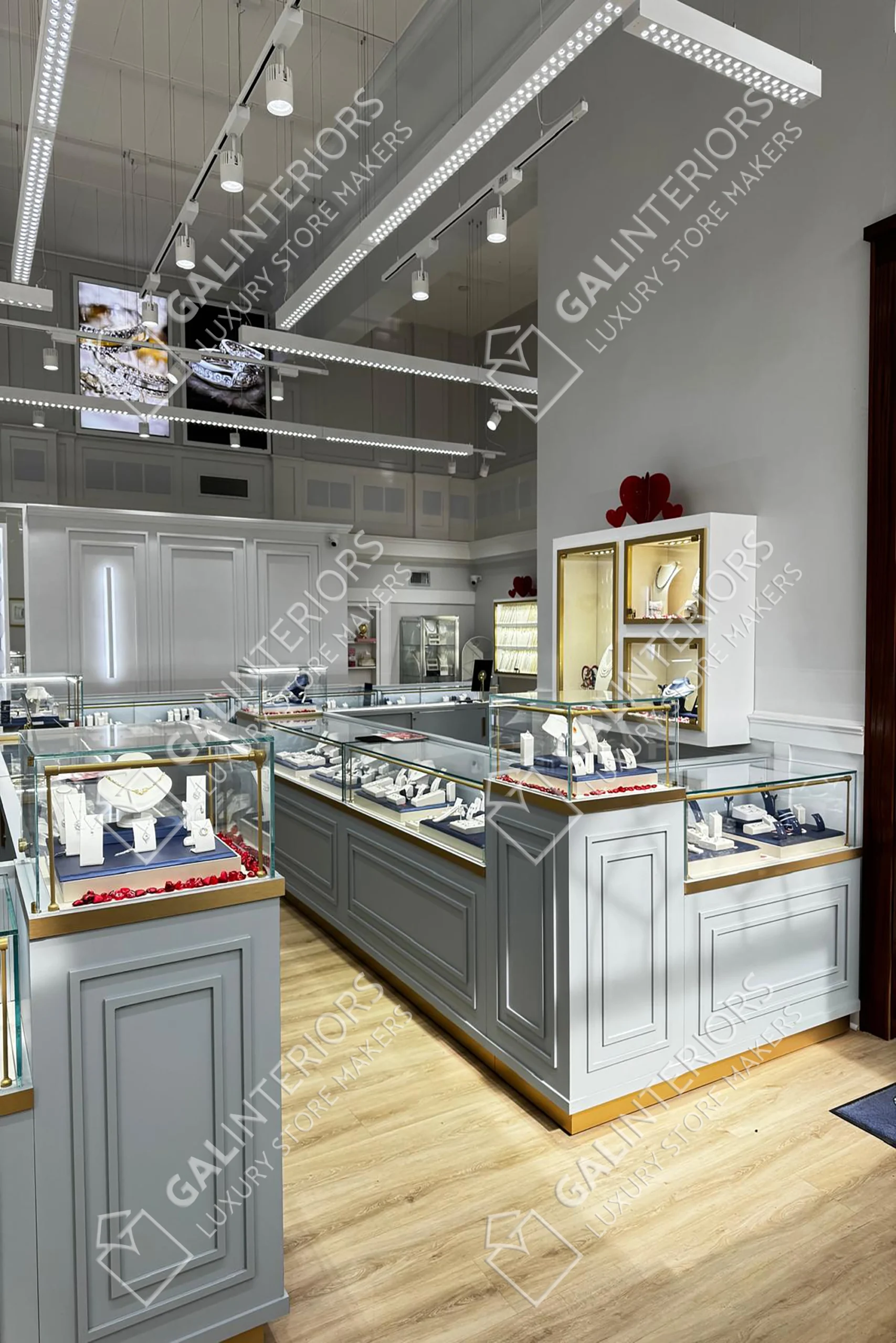 INFINGER JEWELERS — 3D Interior Visualization by Gal Interiors, photo 2
