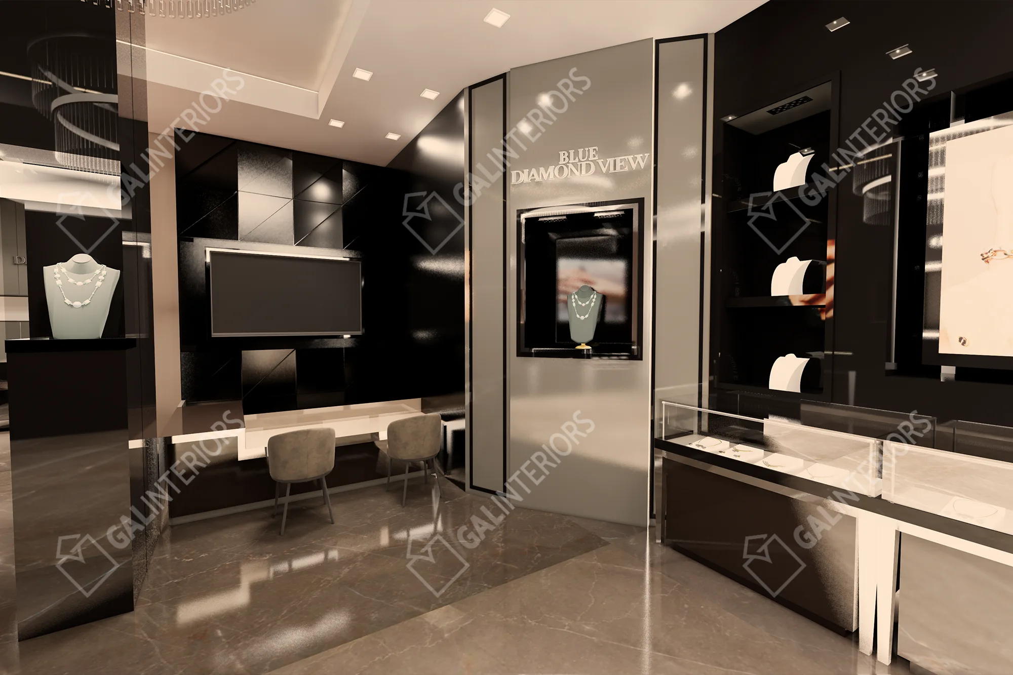 BLUE DIAMOND VIEW — 3D Interior Visualization by Gal Interiors, photo 10