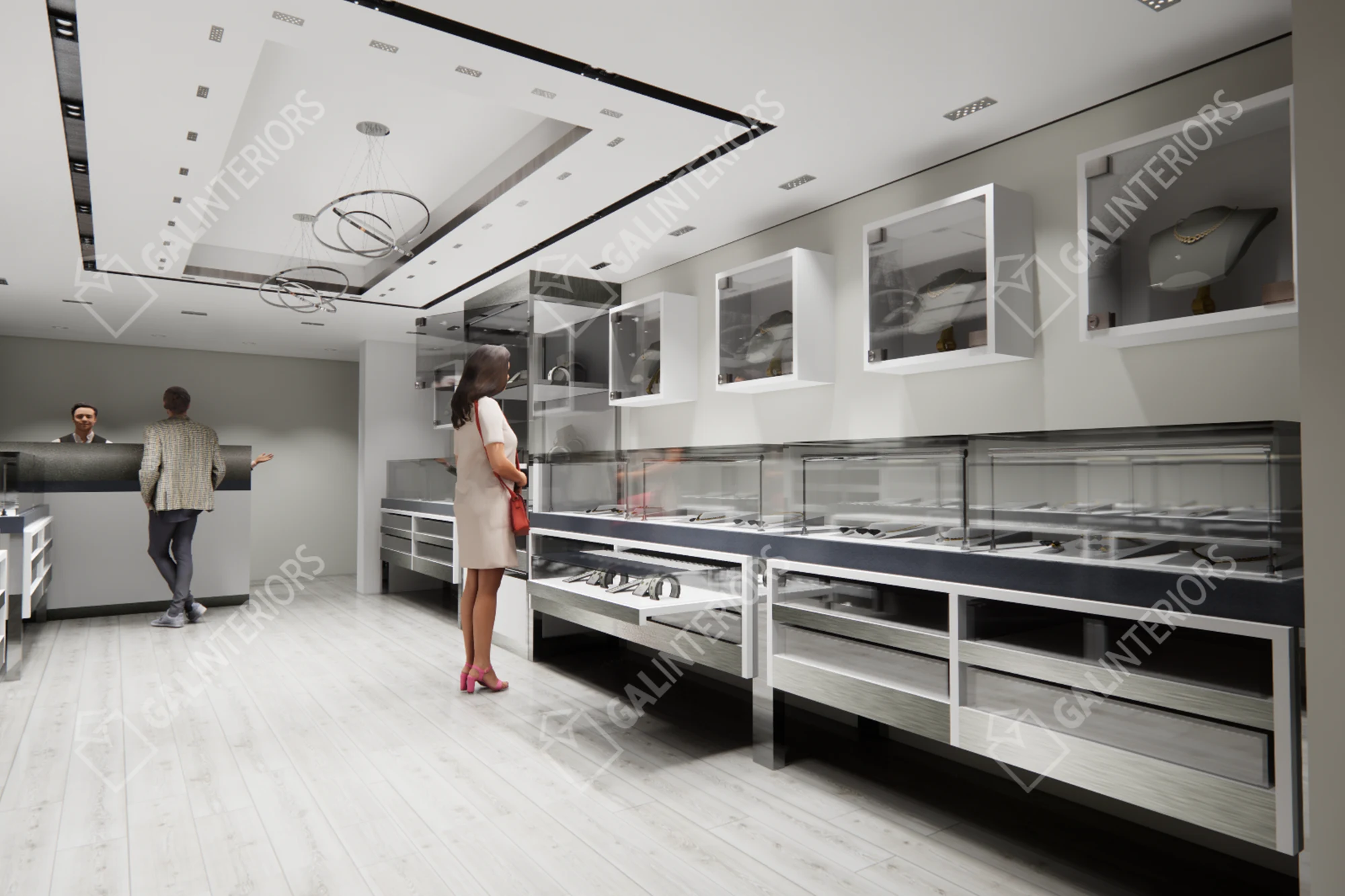 HILLCREST JEWELERS — 3D Interior Visualization by Gal Interiors, photo 9