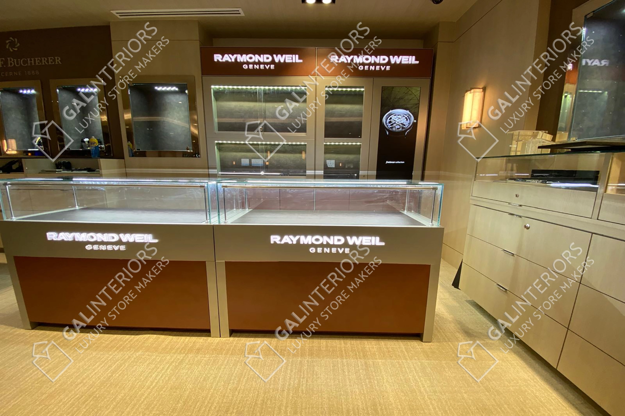 REYMOND WEIL — Jewelry Store Interior Design by Gal Interiors, photo 5