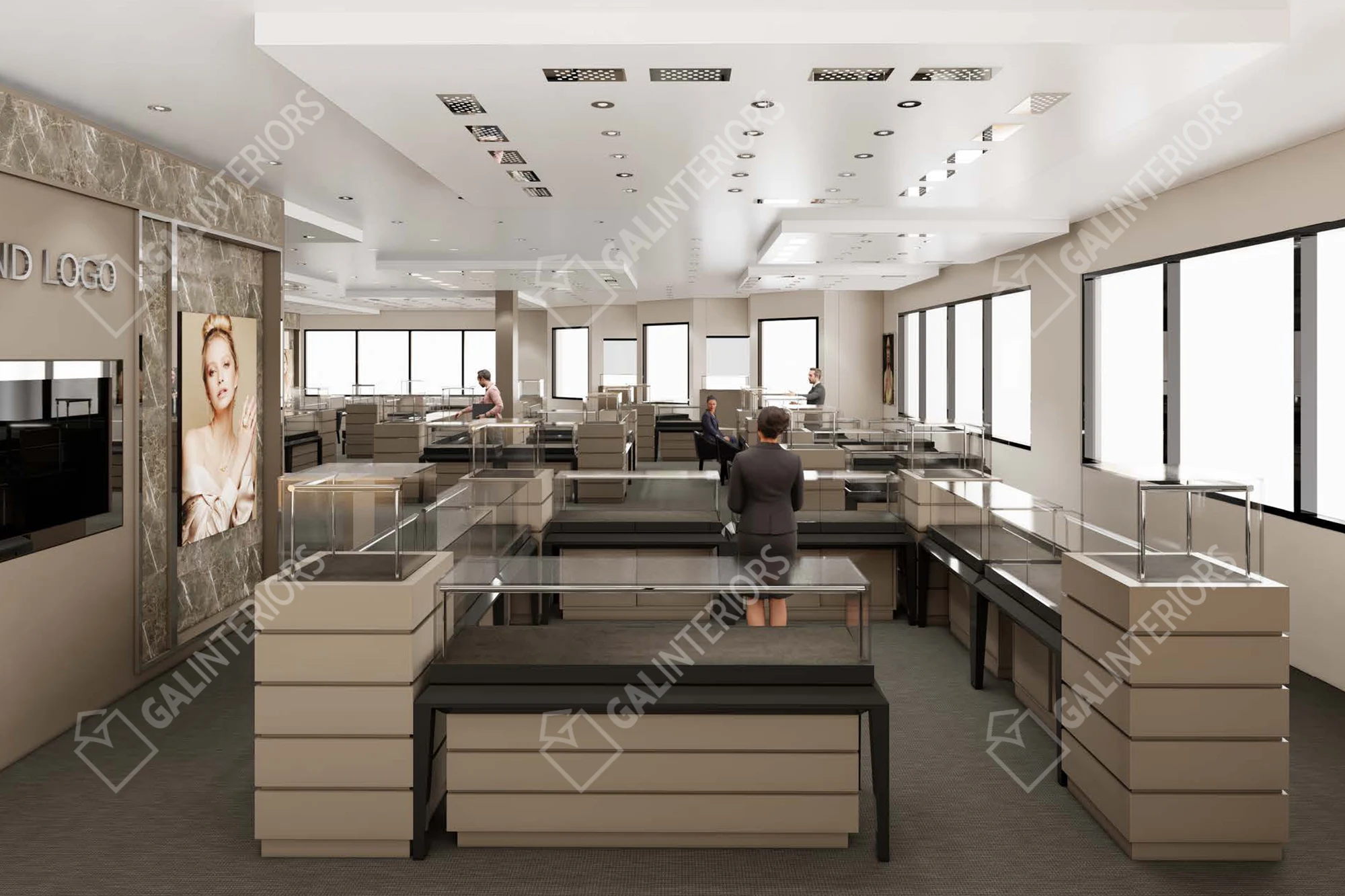 MORGAN'S JEWELRY — 3D Interior Visualization by Gal Interiors, photo 12