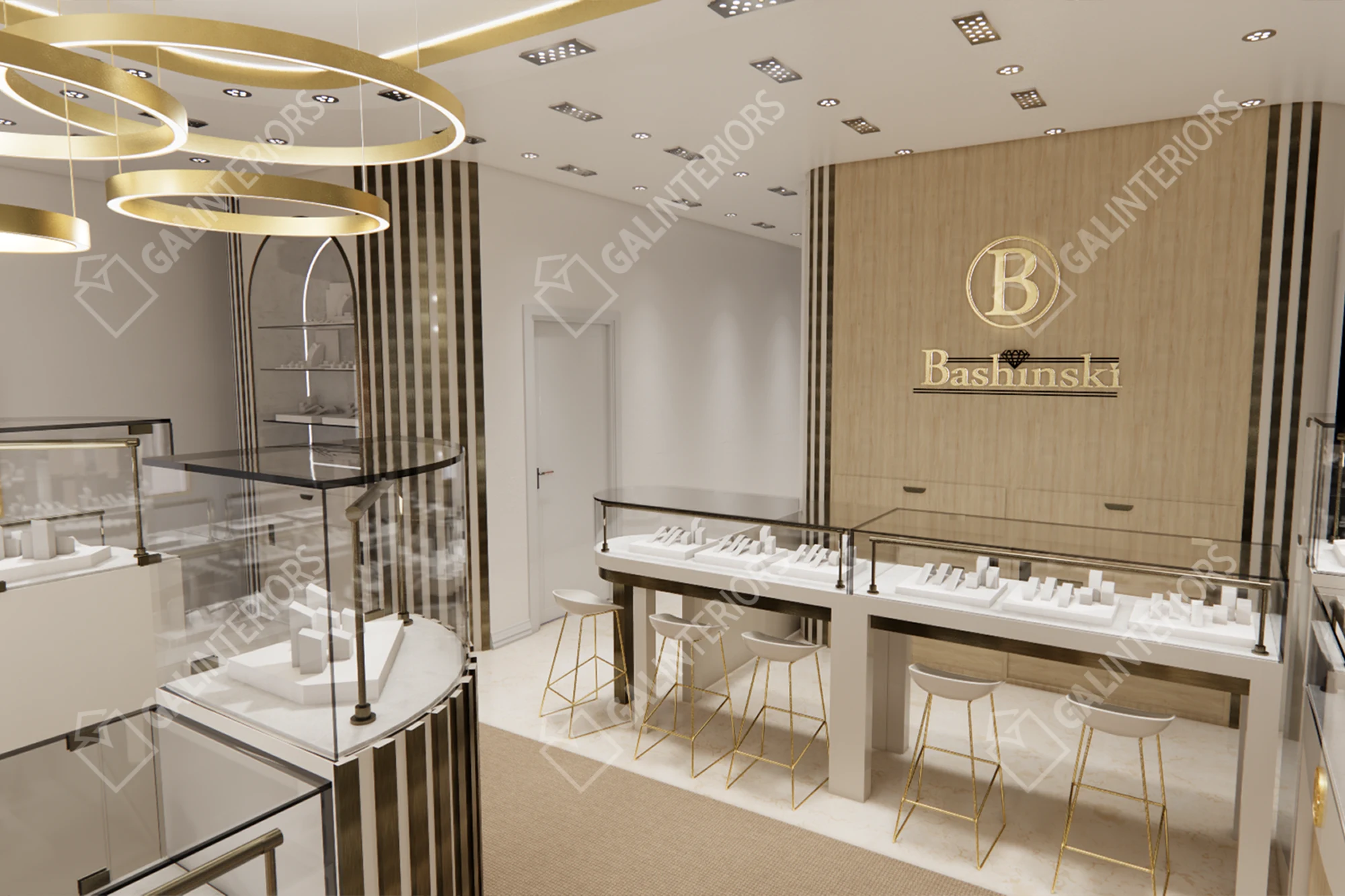 BASHINSKI JEWELRY — 3D Interior Visualization by Gal Interiors, photo 6
