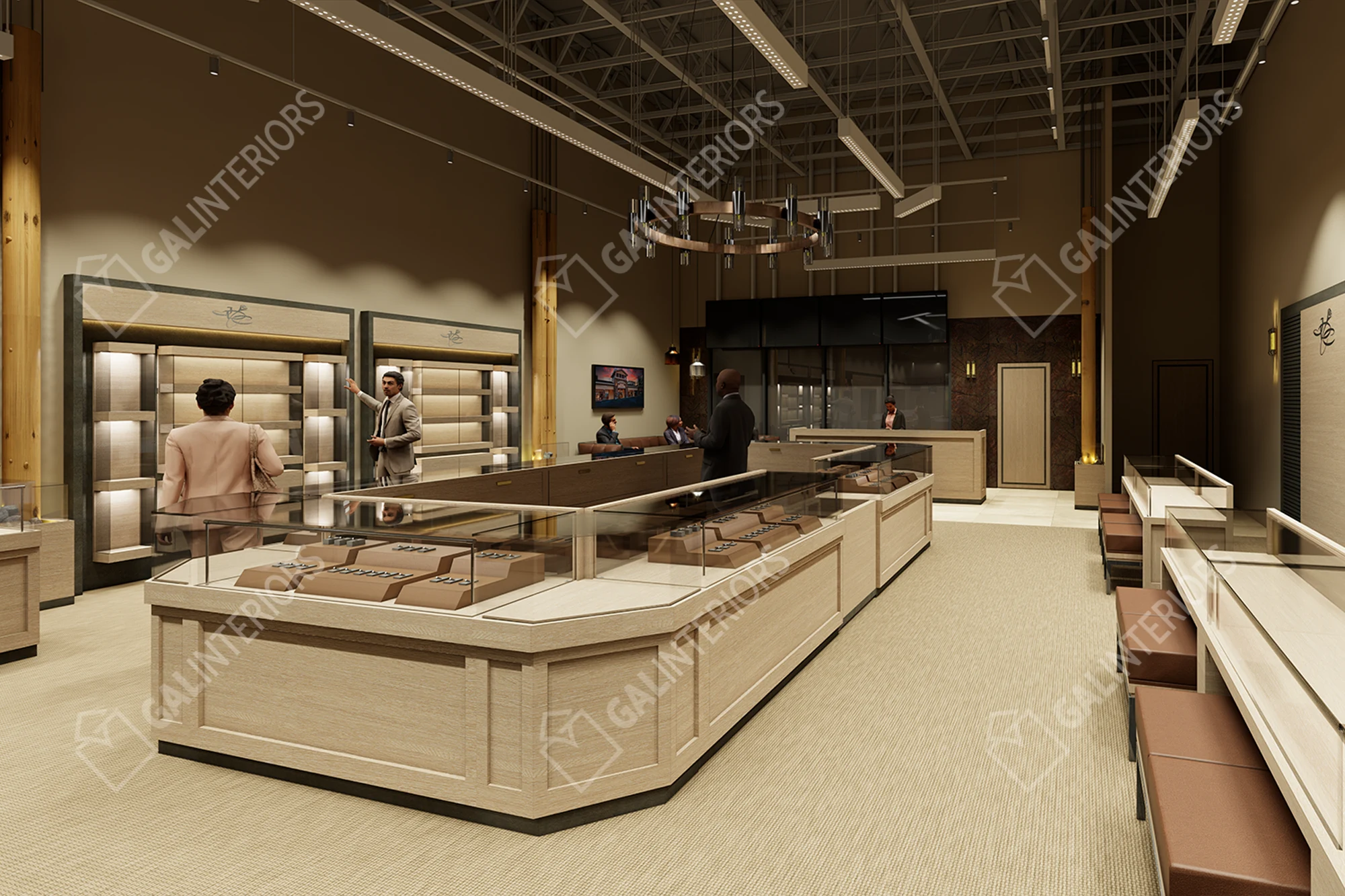 JEWELRY DESIGN CENTER — 3D Interior Visualization by Gal Interiors, photo 27
