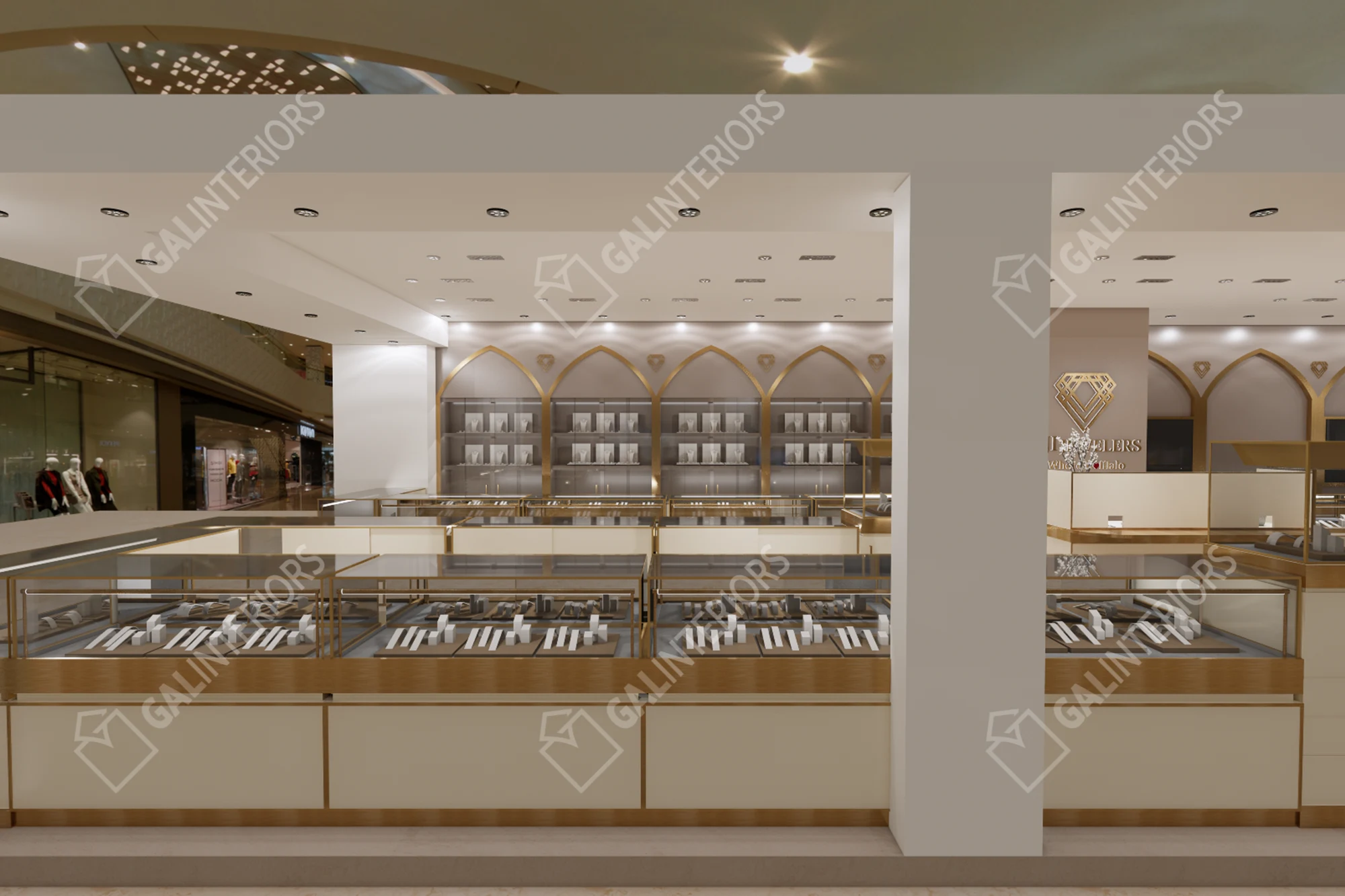 AJI JEWELERS — Jewelry Store Interior Design by Gal Interiors, photo 8