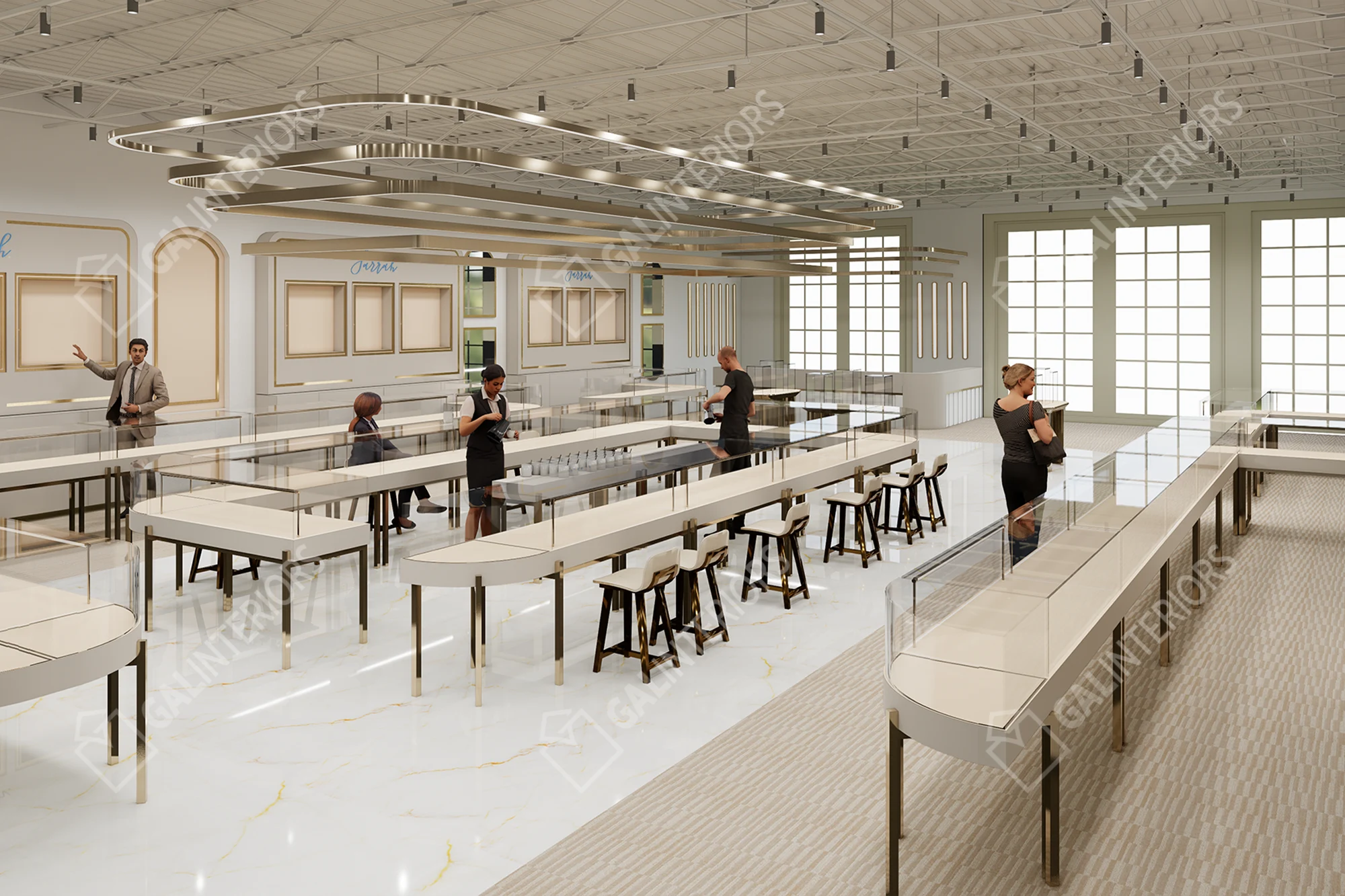 FARRAH JEWELLERS — 3D Interior Visualization by Gal Interiors, photo 5