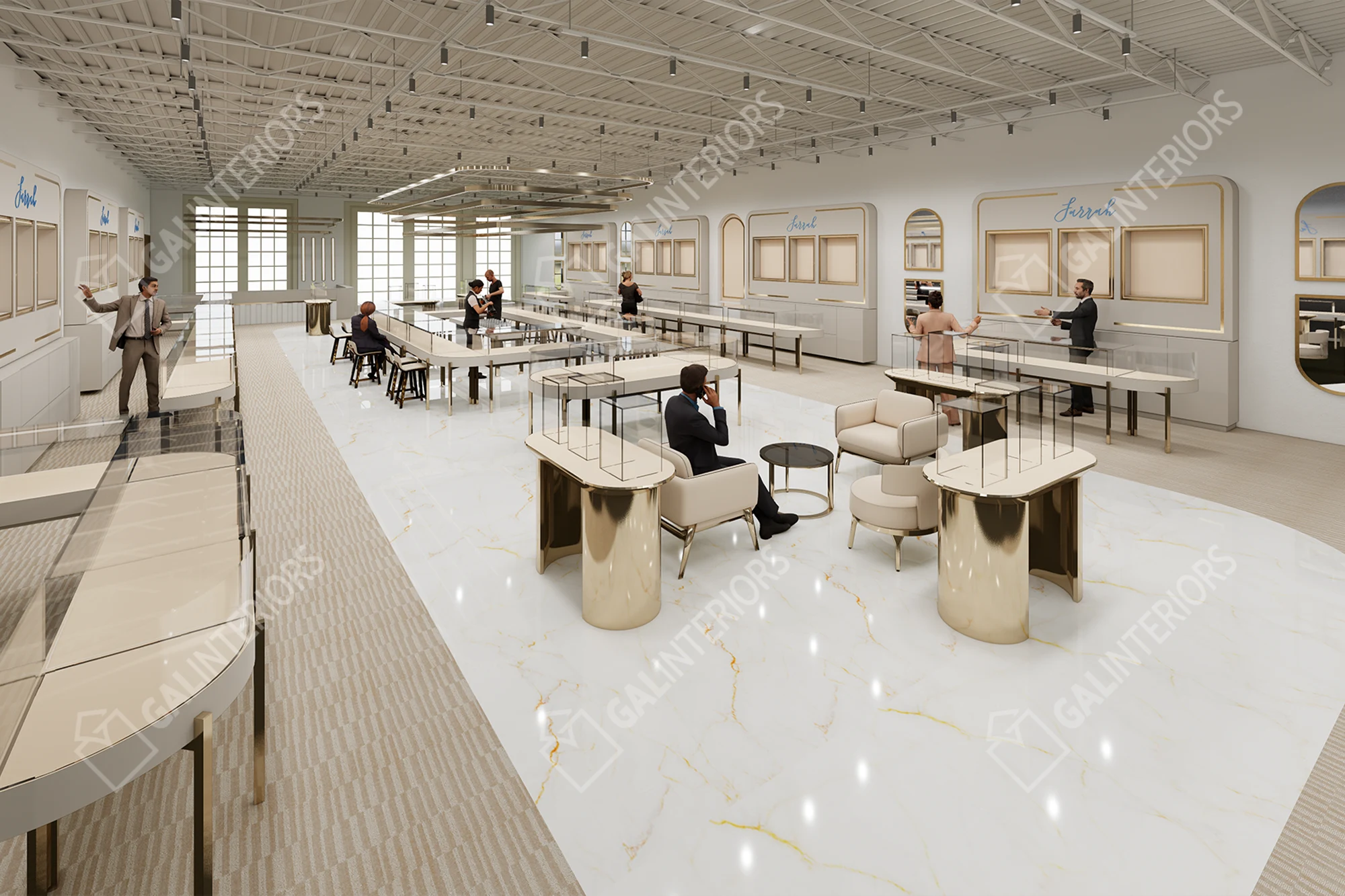 FARRAH JEWELLERS — 3D Interior Visualization by Gal Interiors, photo 6