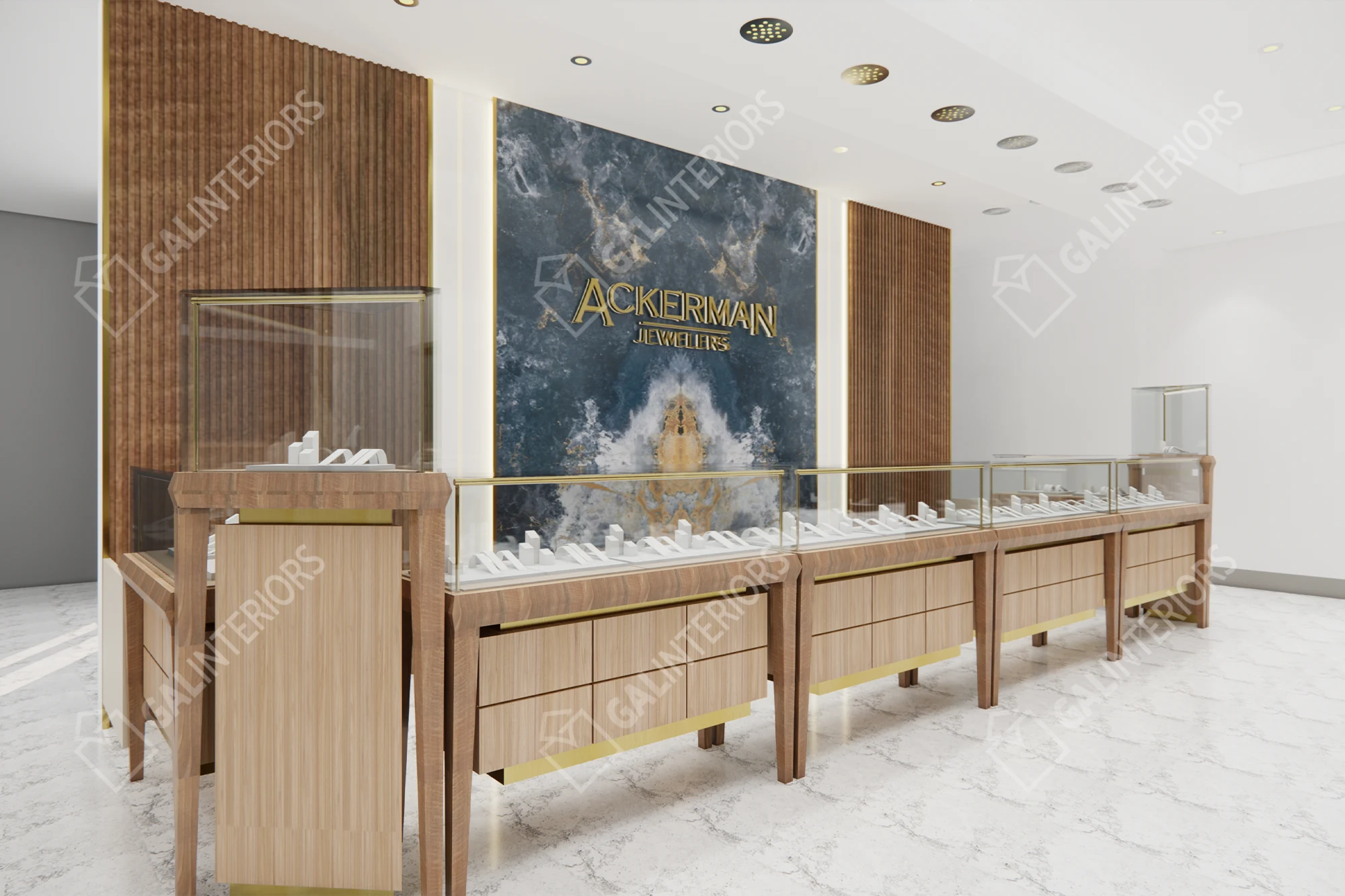 ACKERMAN JEWELERS — 3D Interior Visualization by Gal Interiors, photo 8