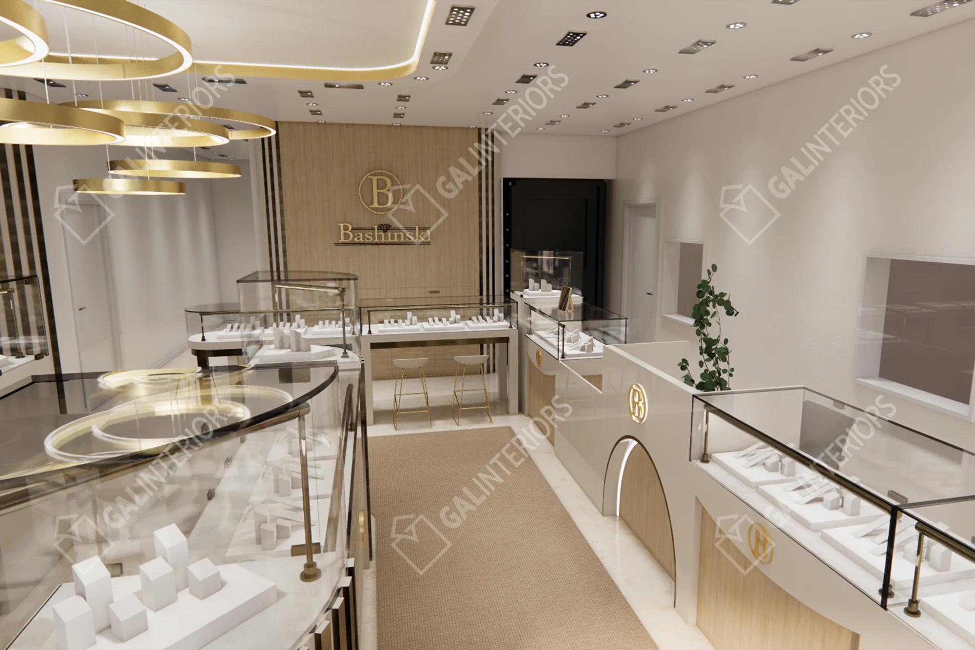 BASHINSKI JEWELRY — 3D Interior Visualization by Gal Interiors, photo 5