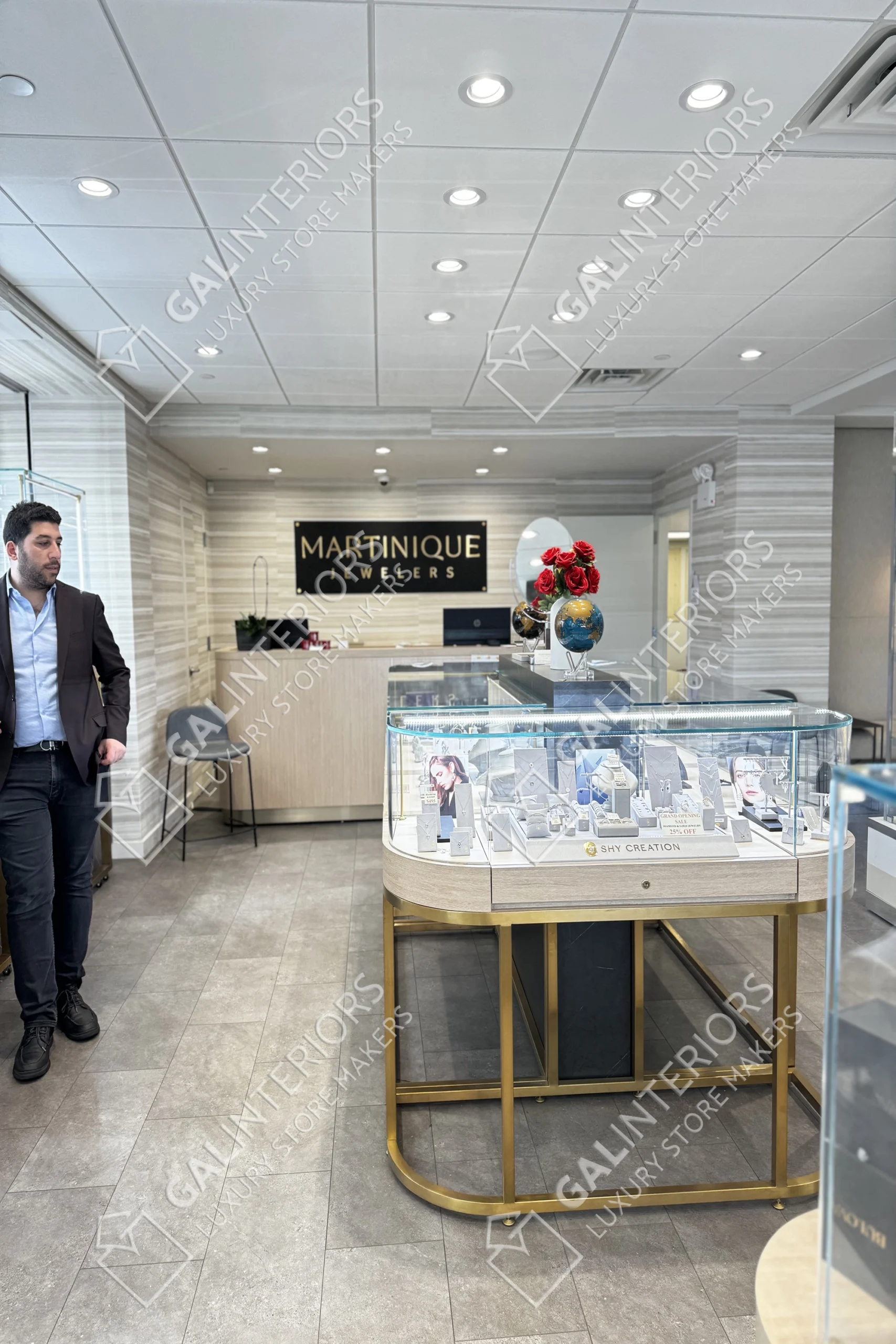 MARTINIQUE JEWELERS — Jewelry Store Interior Design by Gal Interiors, photo 9