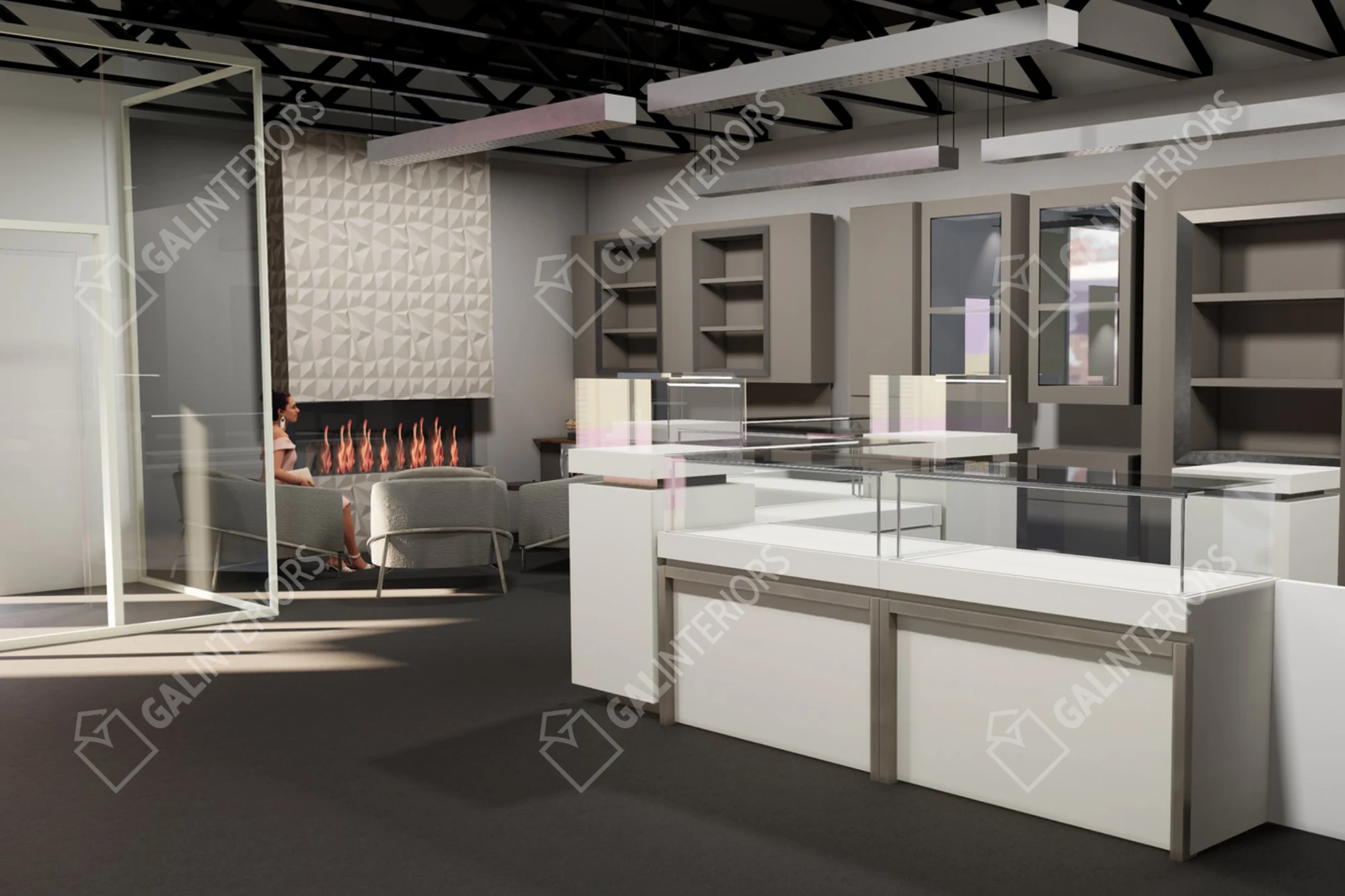 GNM FINE JEWELLERS — 3D Interior Visualization by Gal Interiors, photo 21